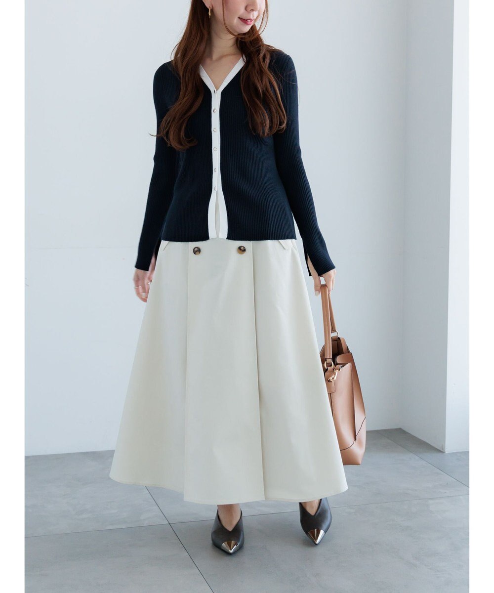 Te chichi トレンチフレアスカート 