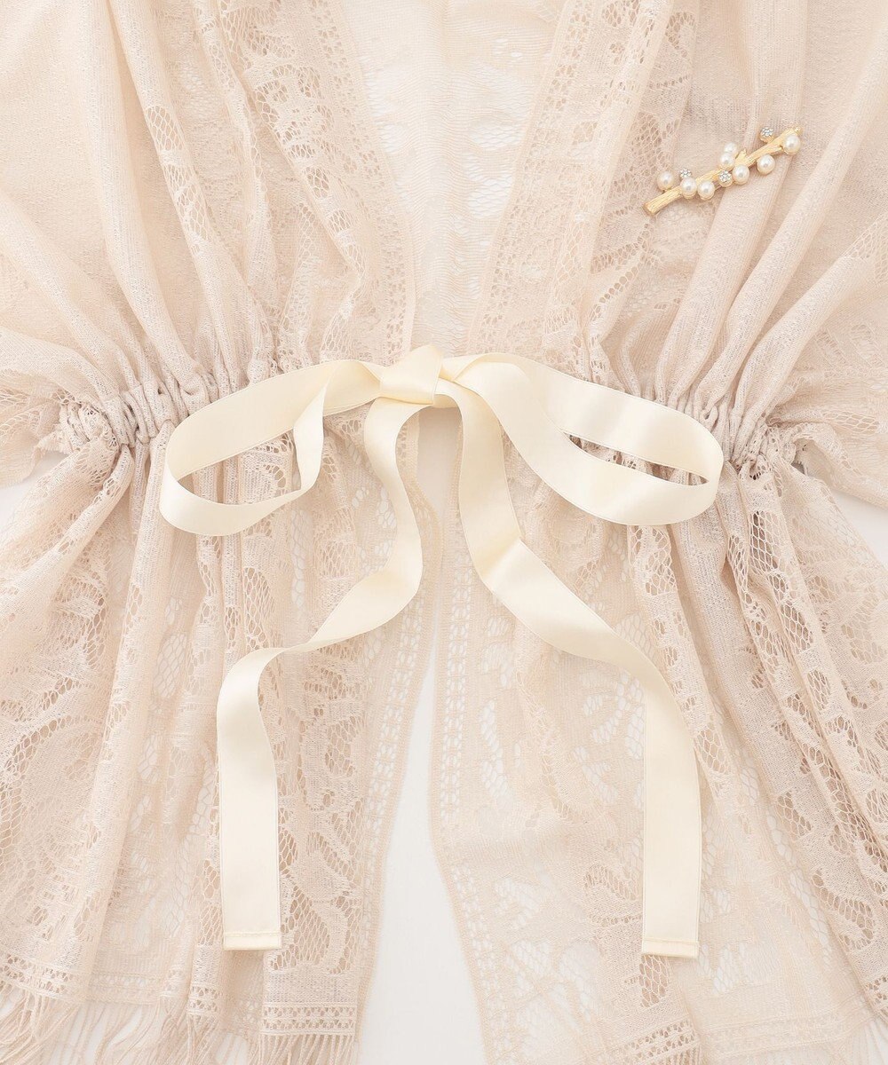 GRACE CONTINENTAL ピン付レースストール 