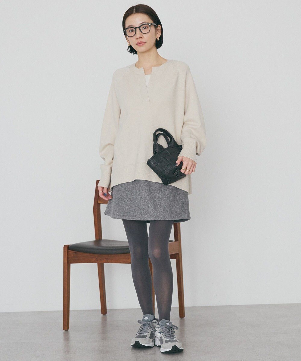 AMERICAN HOLIC バイパチカフタンラグランニットプルオーバー 