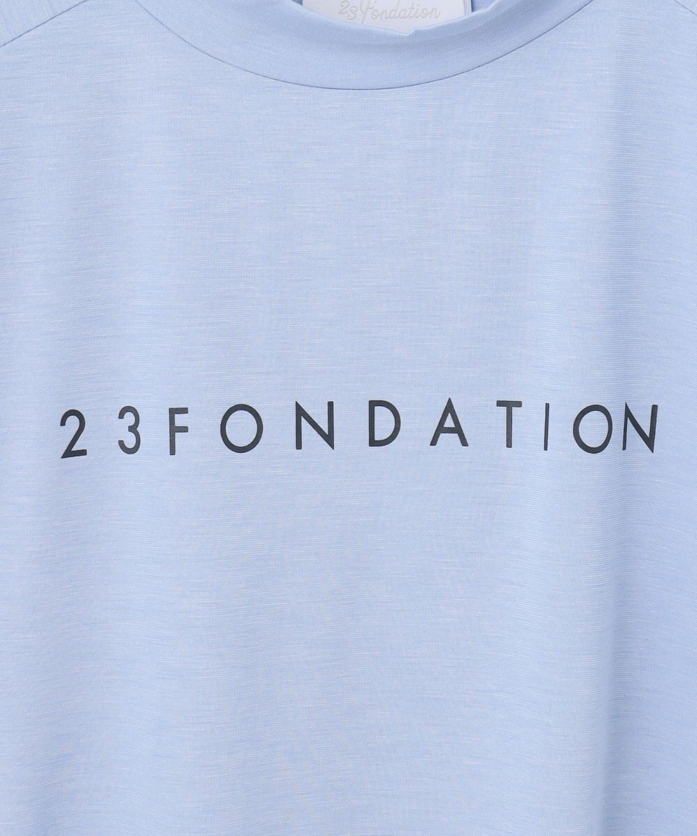 23区GOLF 【23Fondation/WOMEN】フレンチスリーブ ロゴトップス 