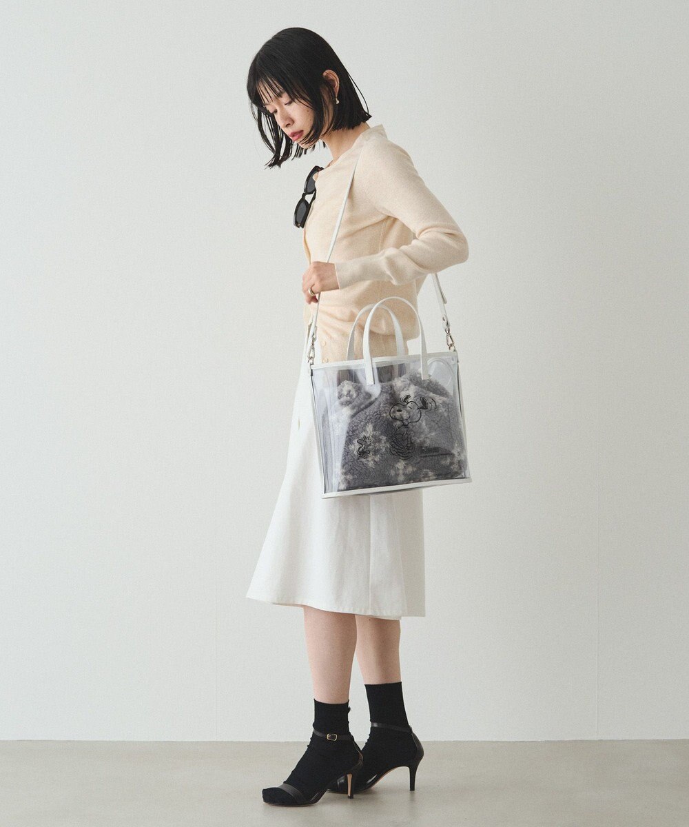 russet 【PEANUTS×russetコラボ第三弾】クリアトート×巾着セットバッグ(CE-1592) 