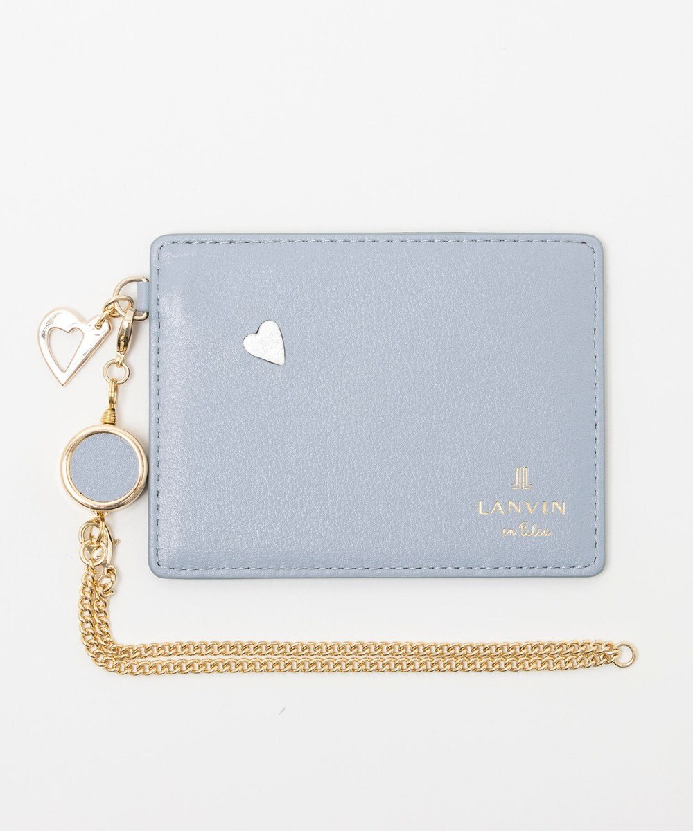 LANVIN en Bleu カルラ リール付きパスケース 