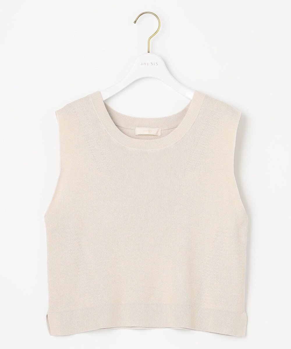 ANY SIS 【2SET】ニットジレワンピース セット 