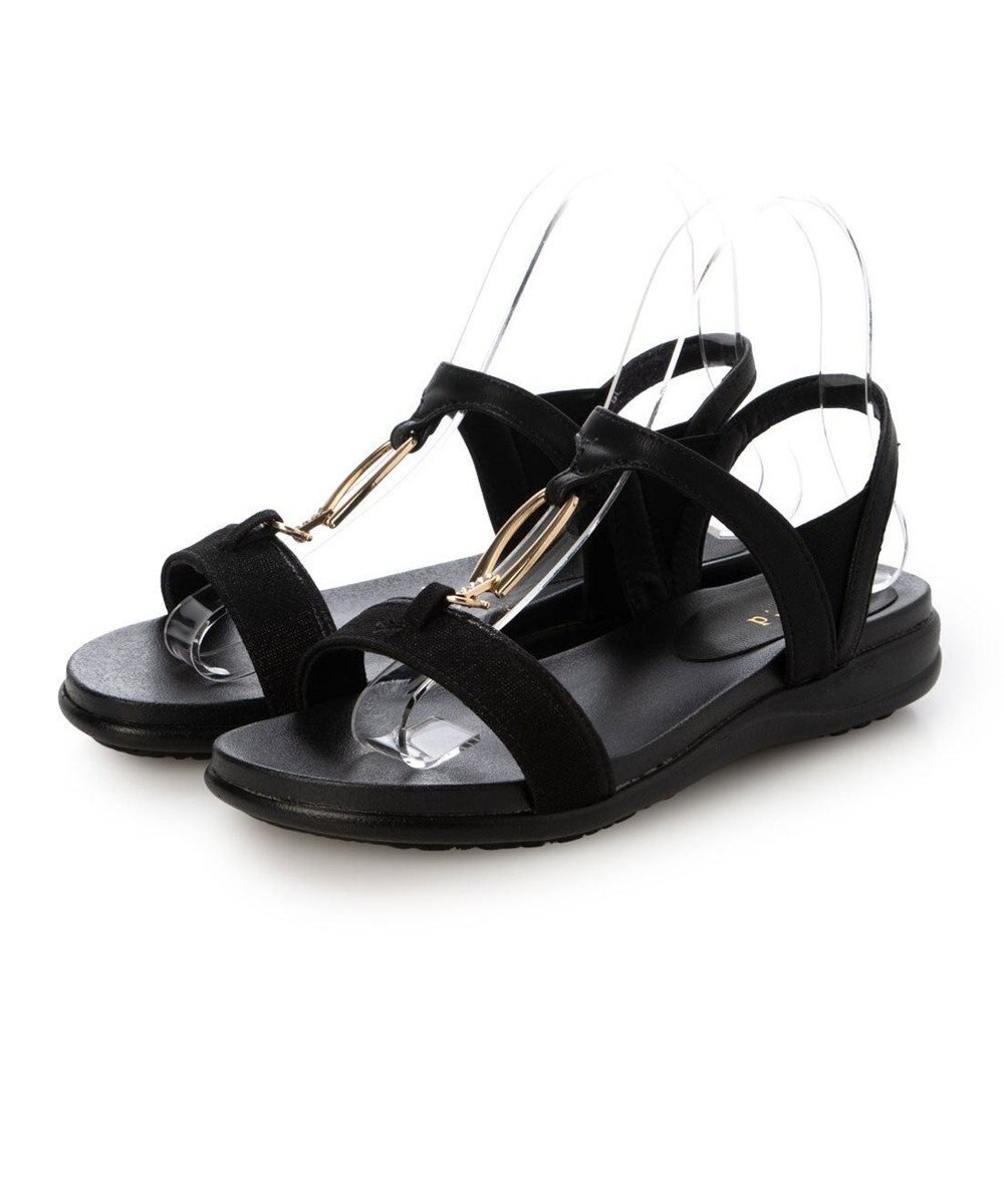 ing <Pitti>【WEB限定】ダブルリングフラットサンダル 