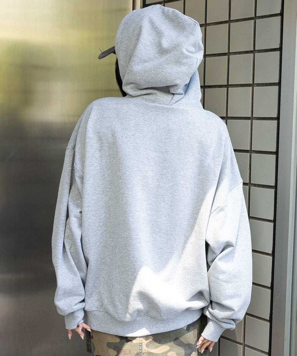 WEGO グラフィックプルパーカー 