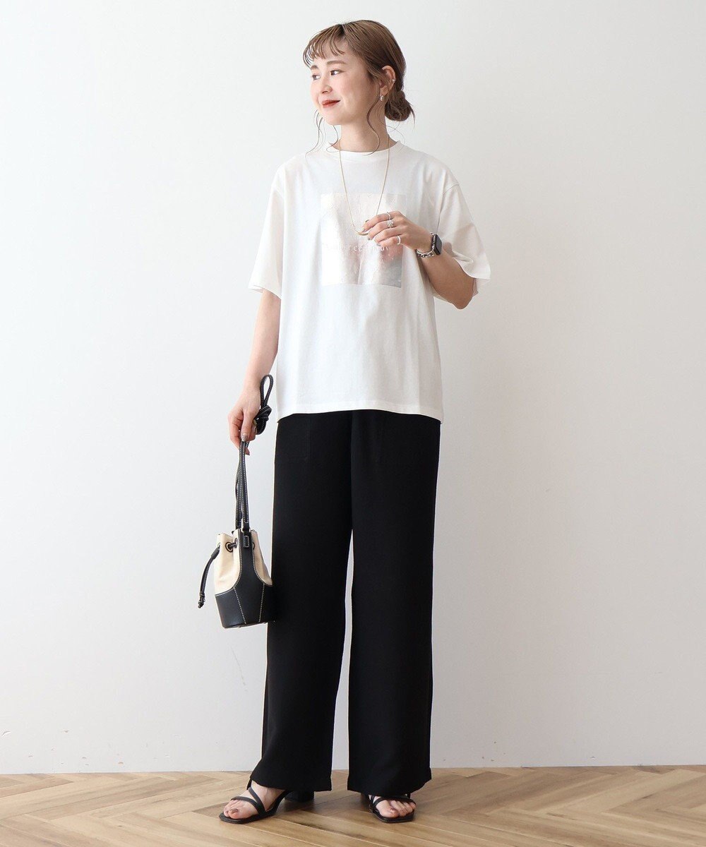 AMERICAN HOLIC 【接触冷感】ベイカーリラックスパンツ 