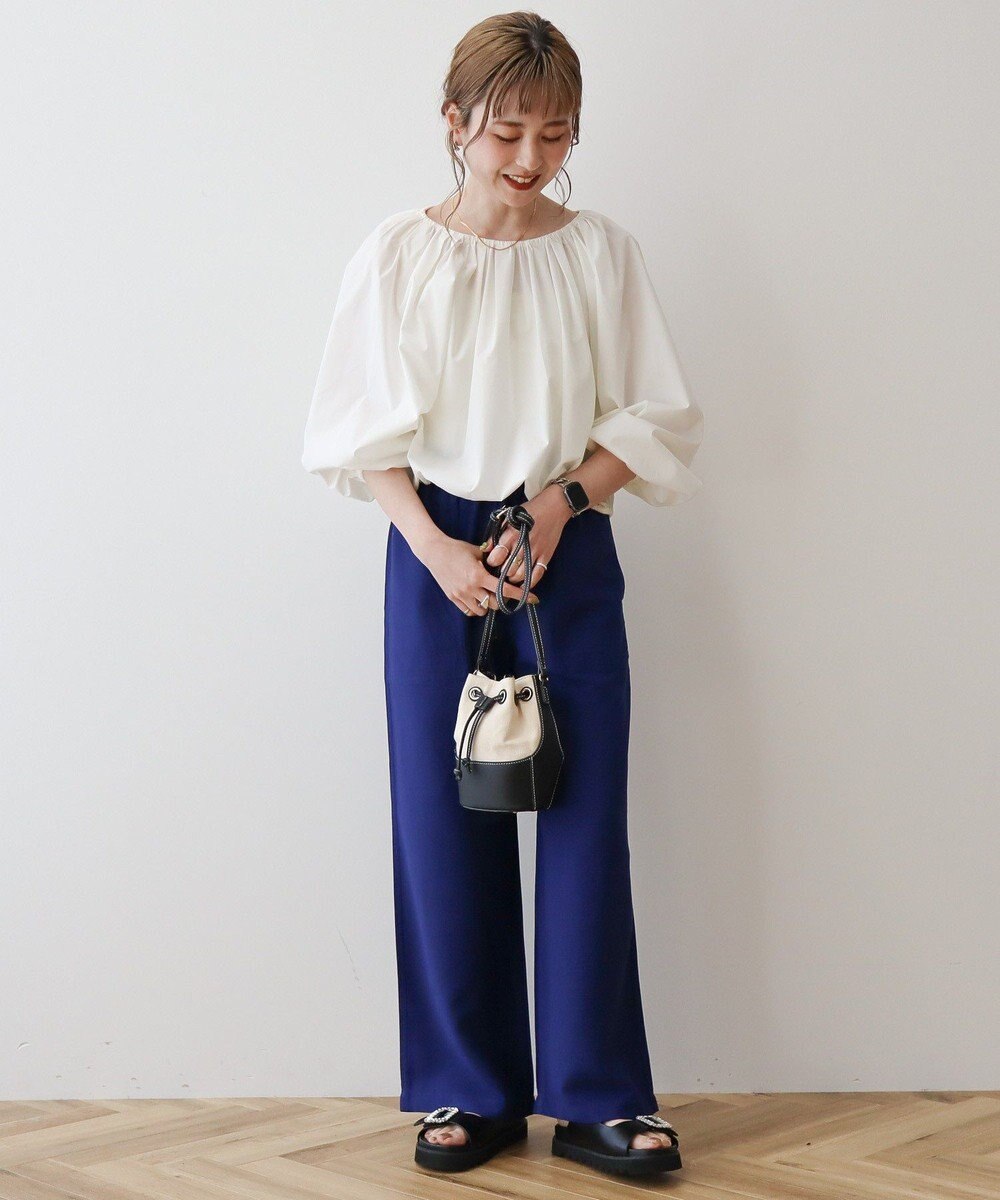 AMERICAN HOLIC 【接触冷感】ベイカーリラックスパンツ 