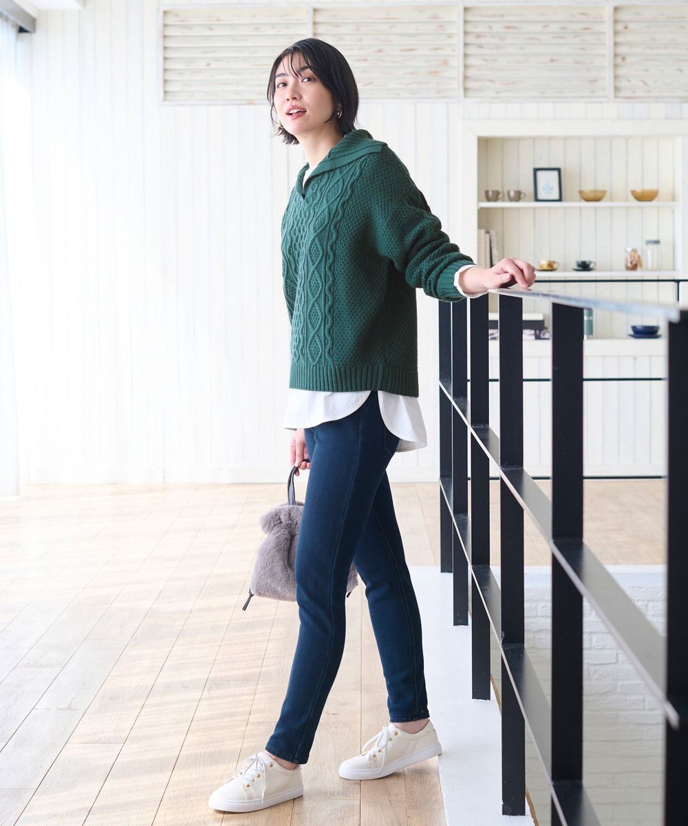 ANY 【裏起毛】ウォームタッチパンツ 