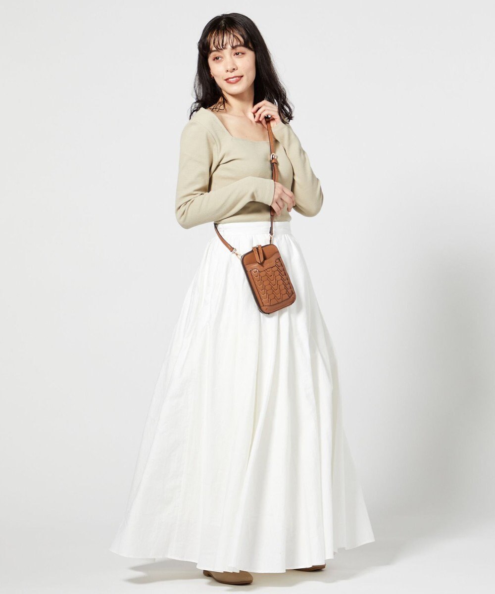 LA BAGAGERIE 【veganview】v piece mesh smartphone shoulder bag 