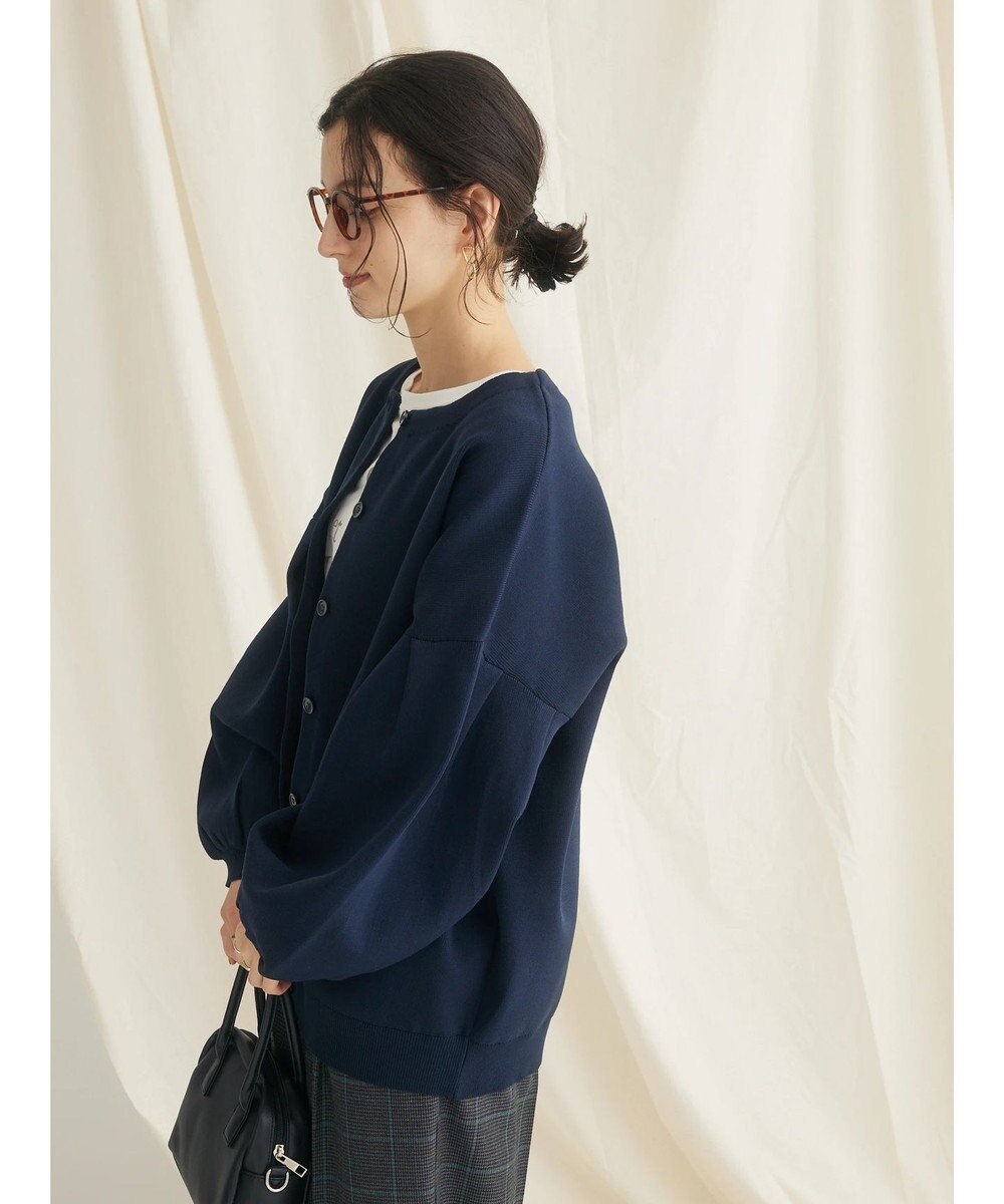 CRAFT STANDARD BOUTIQUE リサイクルポリエステルニットカーディガン 