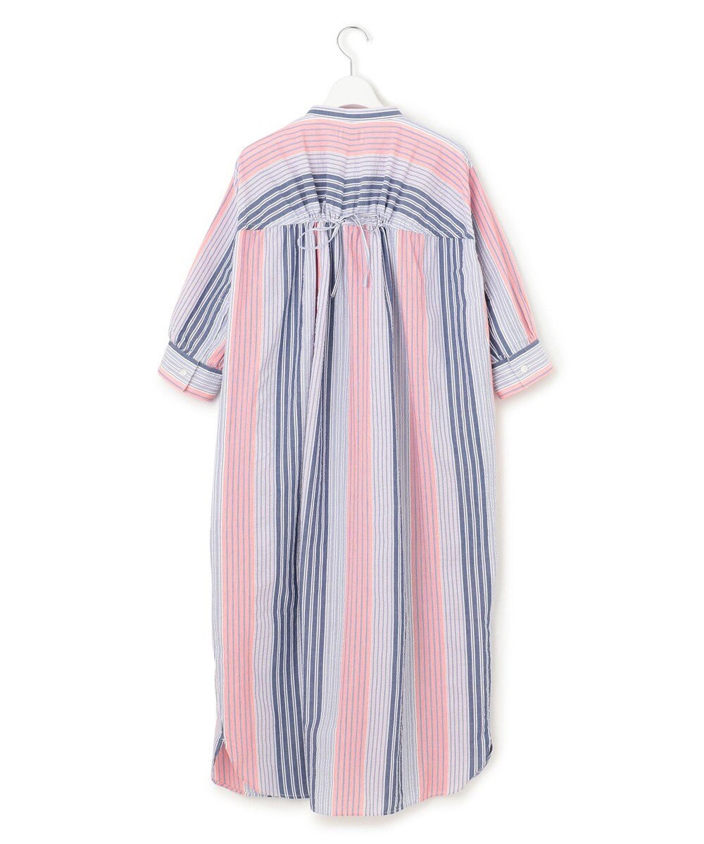 J.PRESS YORK STREET 【WOMEN】マルチストライプ シャツワンピース 