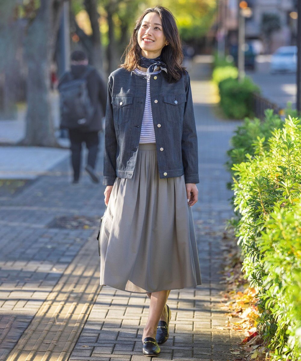 J.PRESS LADIES Sud de la France スクエア スカーフ 