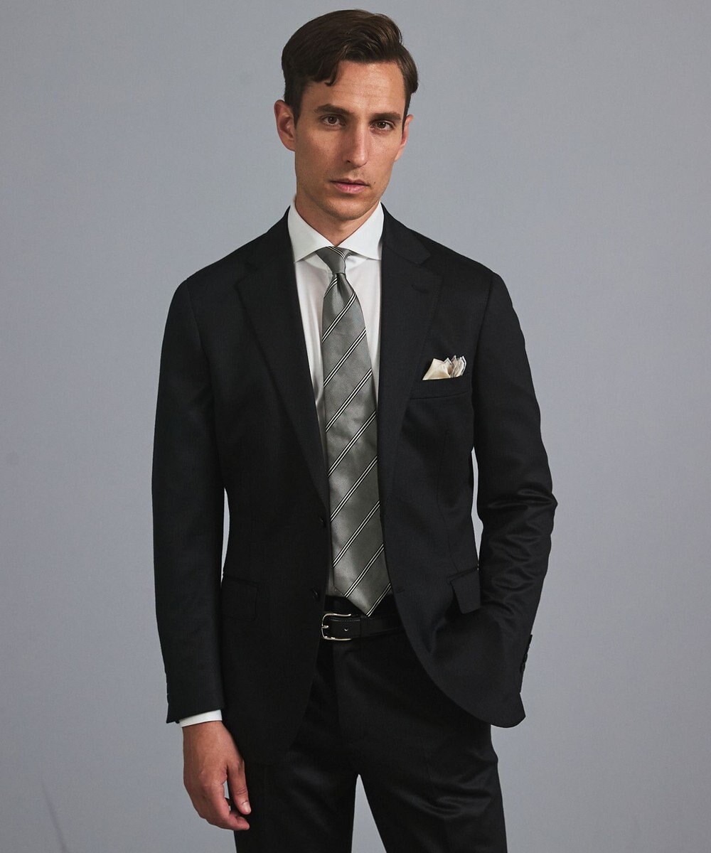 GOTAIRIKU NEW【日本製】新定番 シルク100％ チーフ_カラートリム 