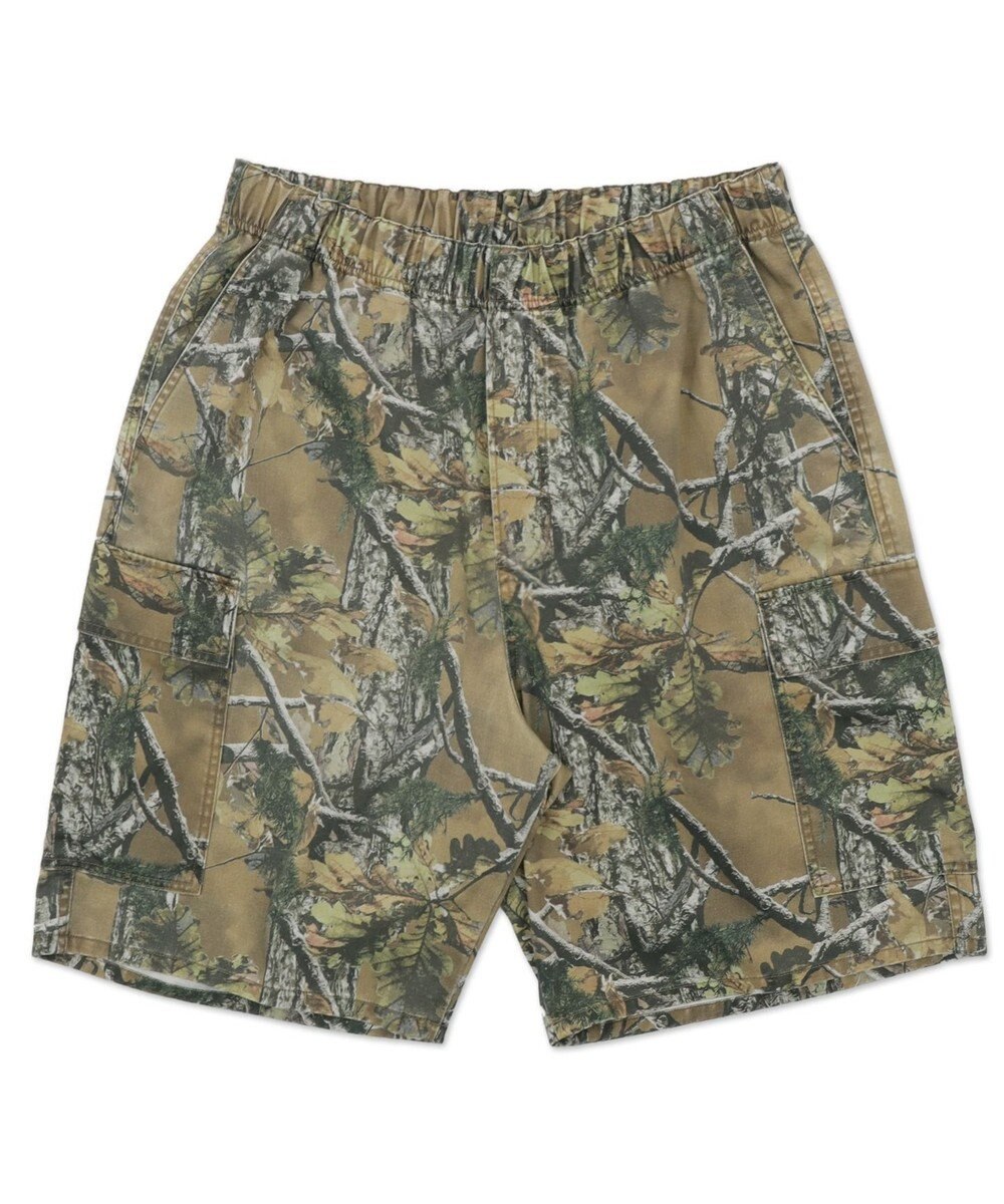 WEGO 【ウエストゴム】イージーバギーカーゴショーツ 