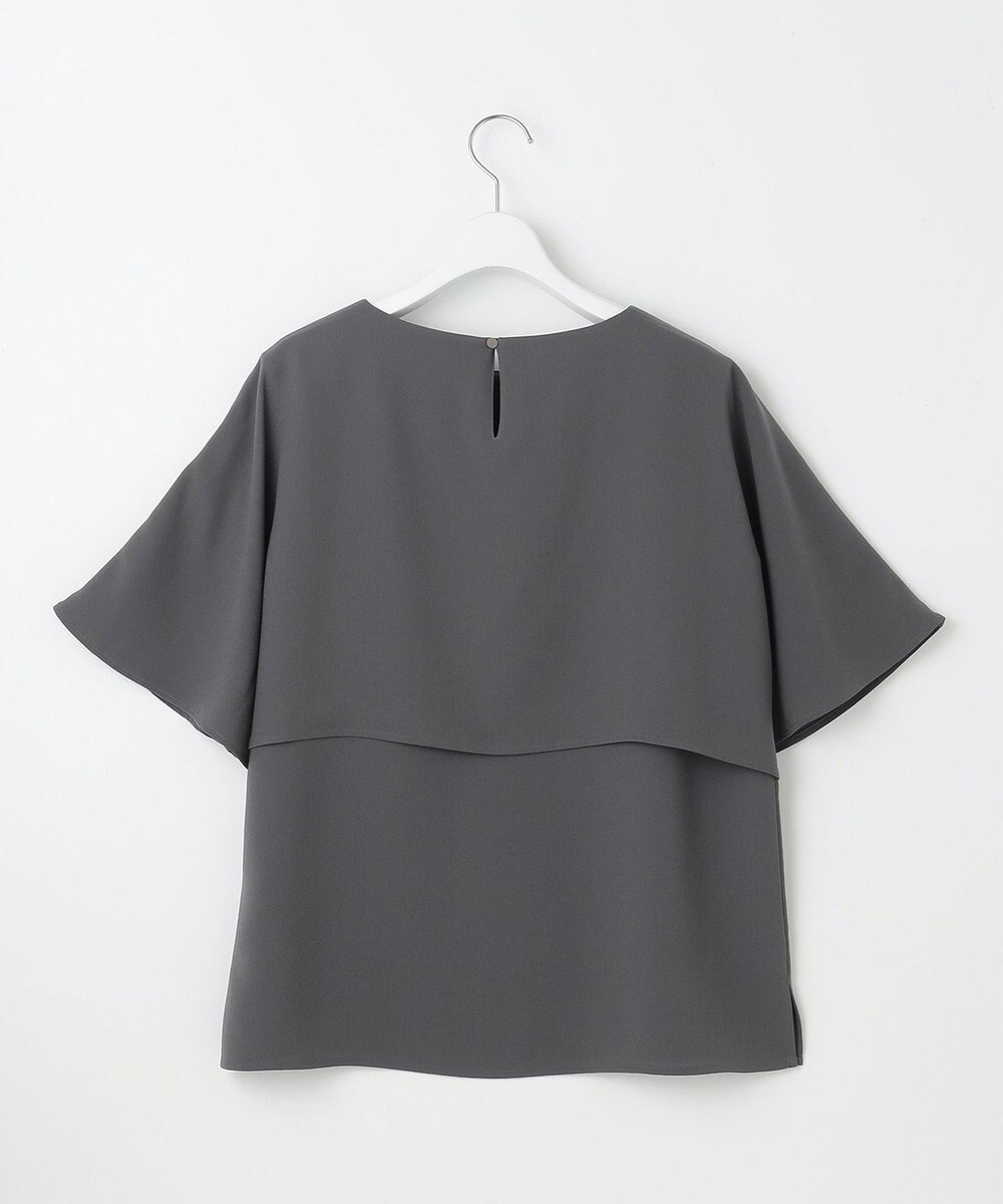 23区 S 【洗える】ストレッチジョーゼット レイヤー カットソー 