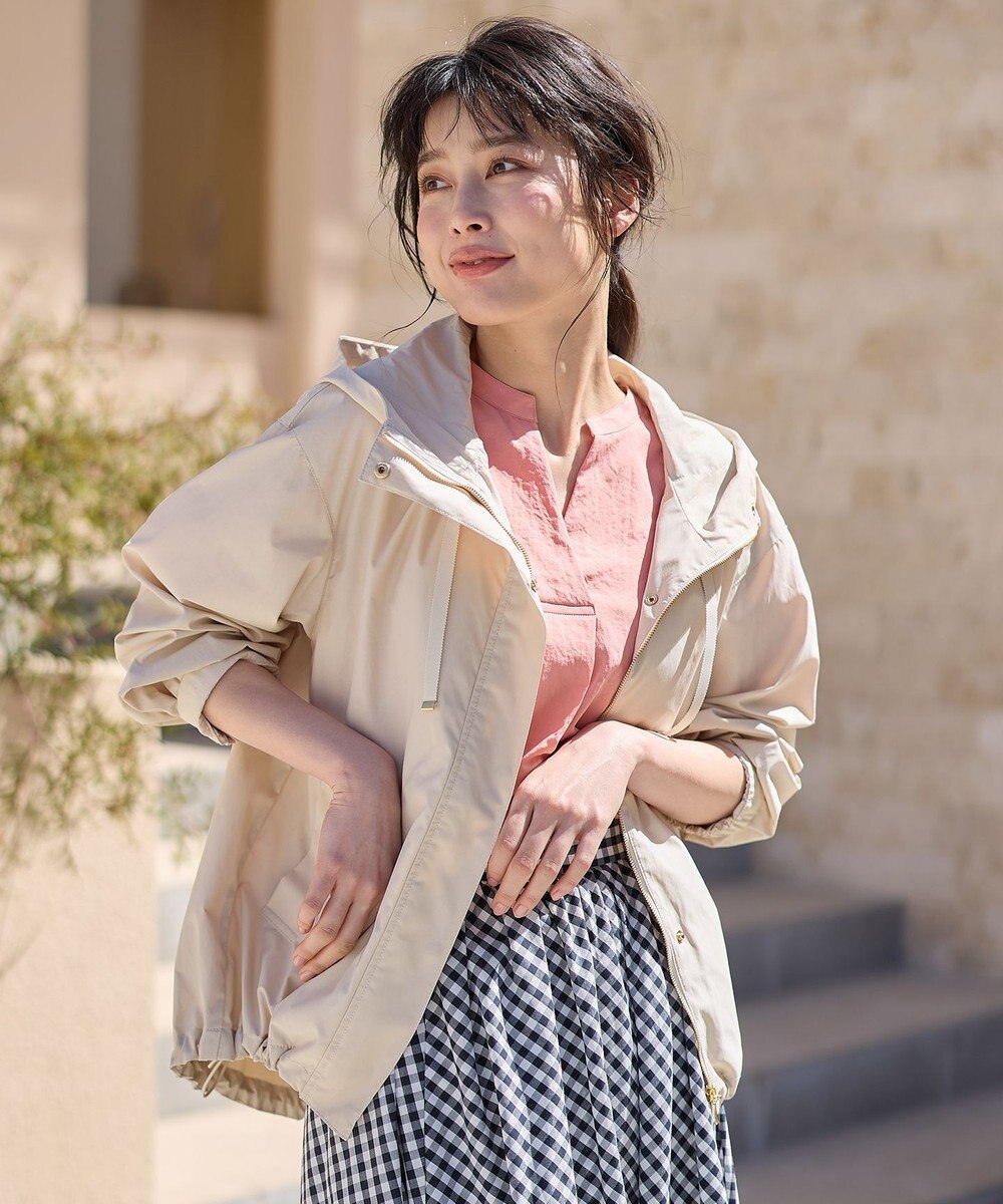 ANY 【撥水/UVカット/手洗い可】ラク映え撥水マウンパ 