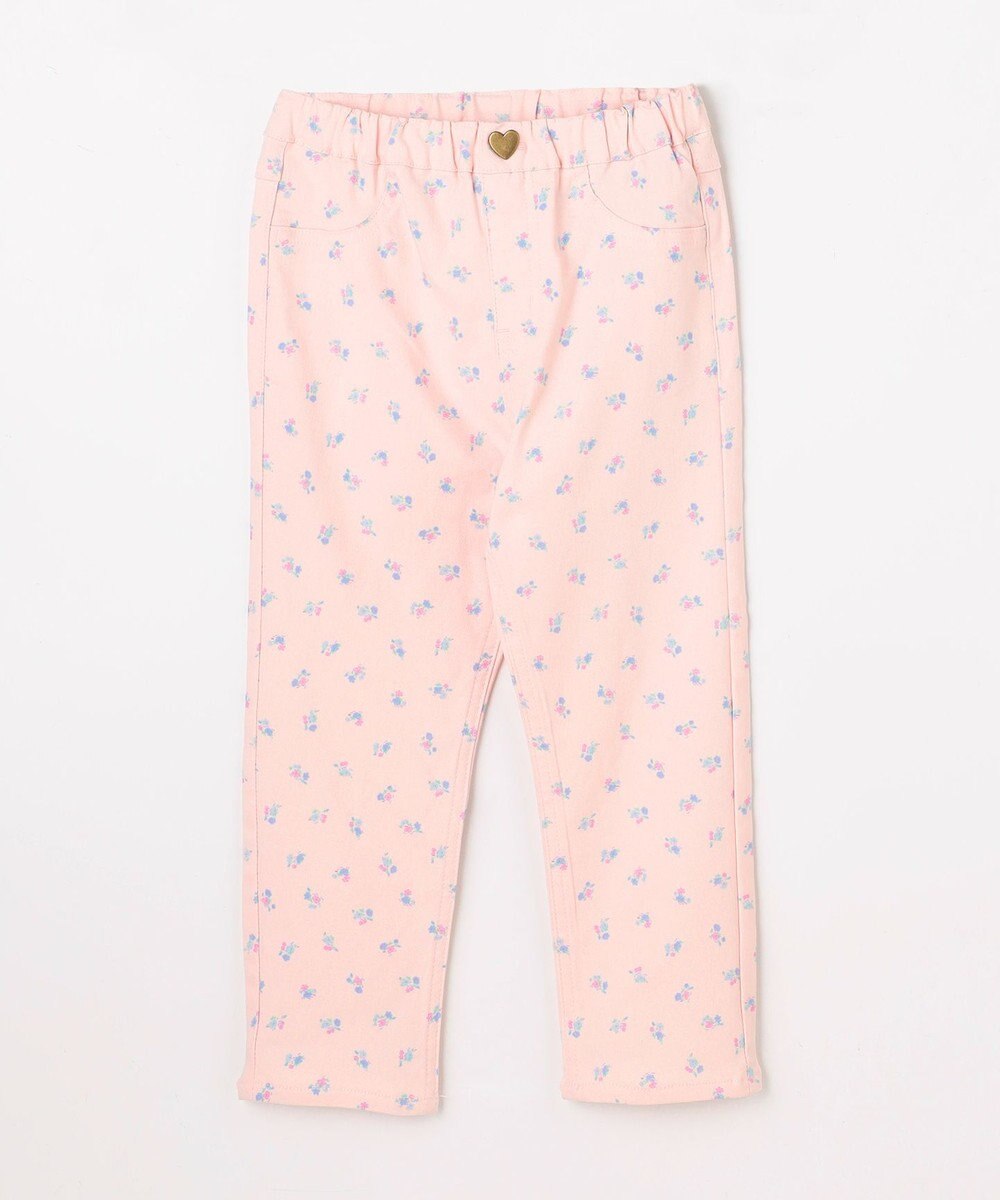 ANY KIDS 【洗濯機可能】ときめきストレッチ 総柄パンツ 