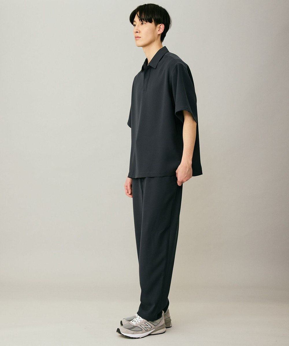 UNFILO MENS ダブルクロス ポロシャツ 