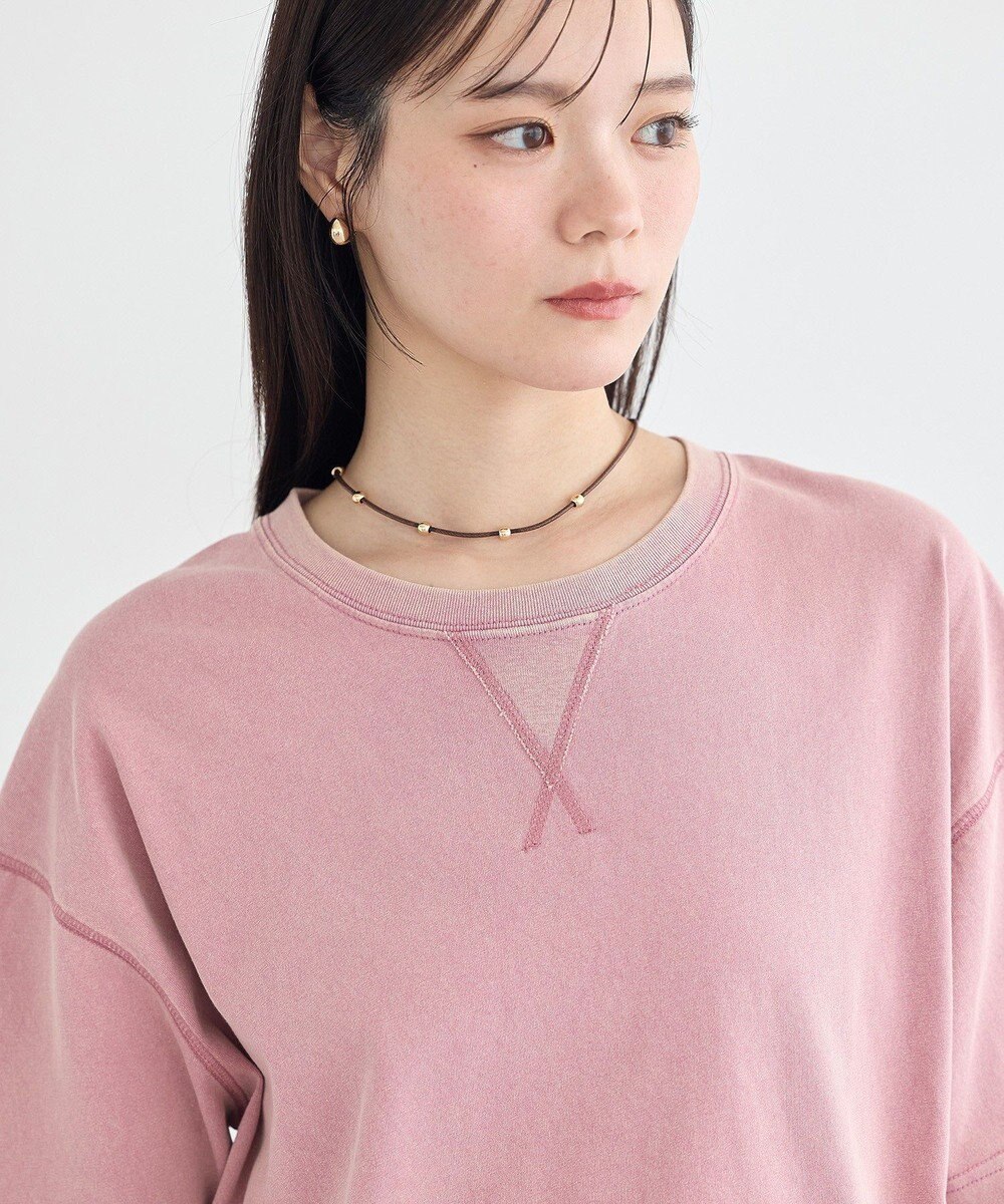 earth music&ecology ピグメント風Tシャツ 