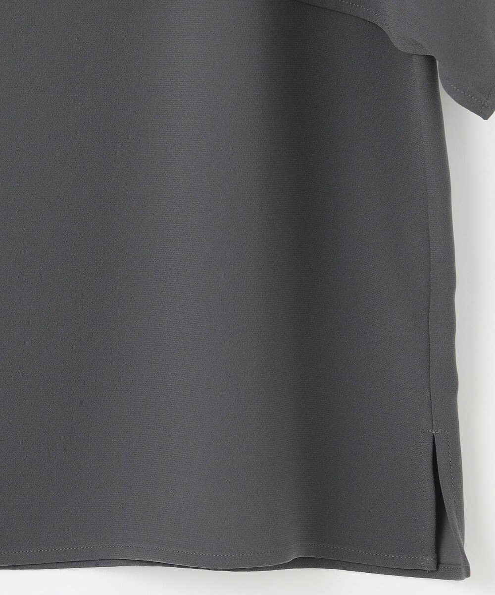 23区 【洗える】ストレッチジョーゼット レイヤー カットソー 