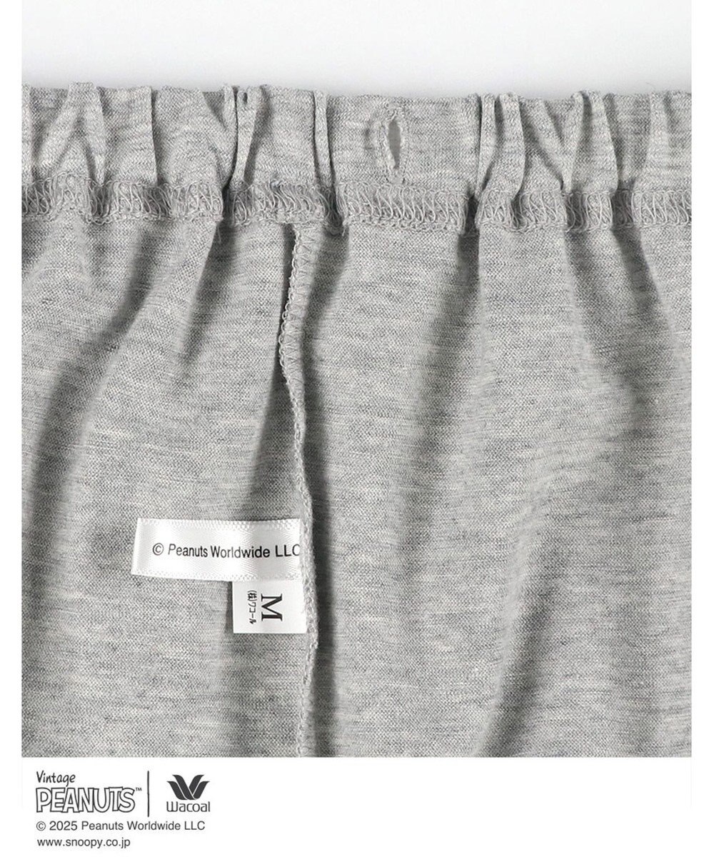 WACOAL ワコール_リラックス＆スリープ パジャマ 長袖 長ズボン 綿100%(本体) PEANUTS スヌーピー レディース FDX554 /ワコール 