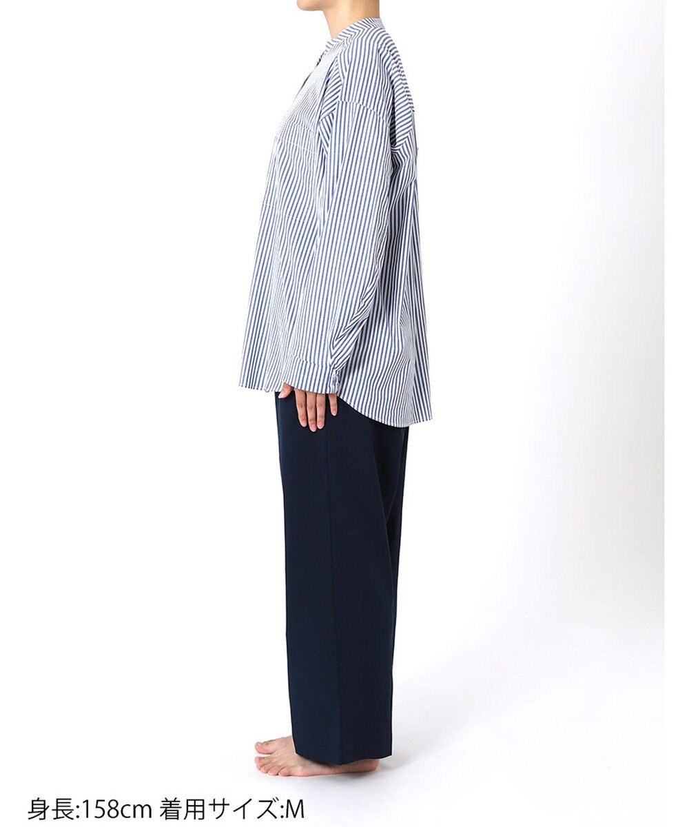 ワコール／睡眠科学 パジャマ 長袖 長ズボン 綿混(本体) ここちよく眠れる 寝返りしやすい レディース YDX509 睡眠科学／ワコール 