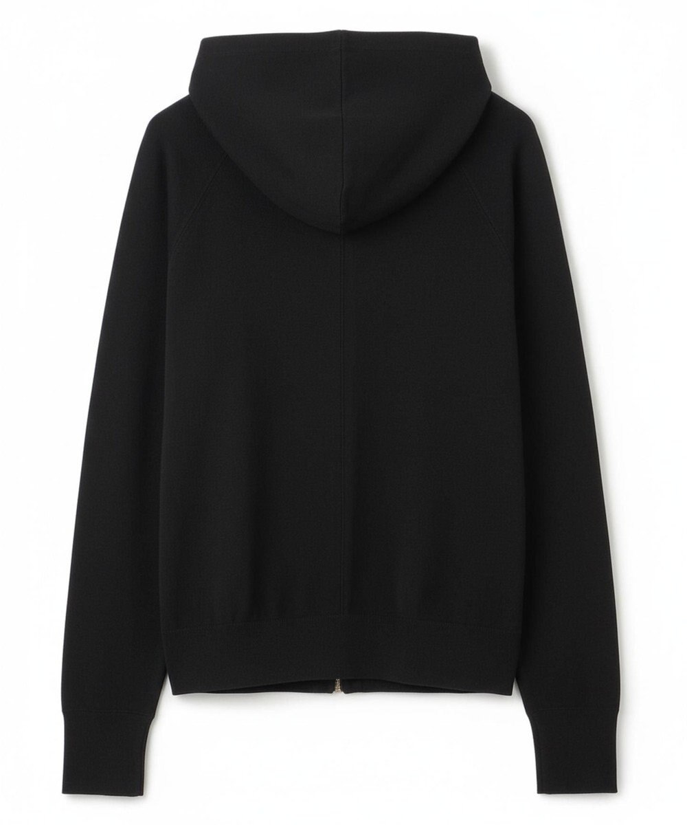 BEIGE， MONSTERA / ストレッチ フーデットニット 