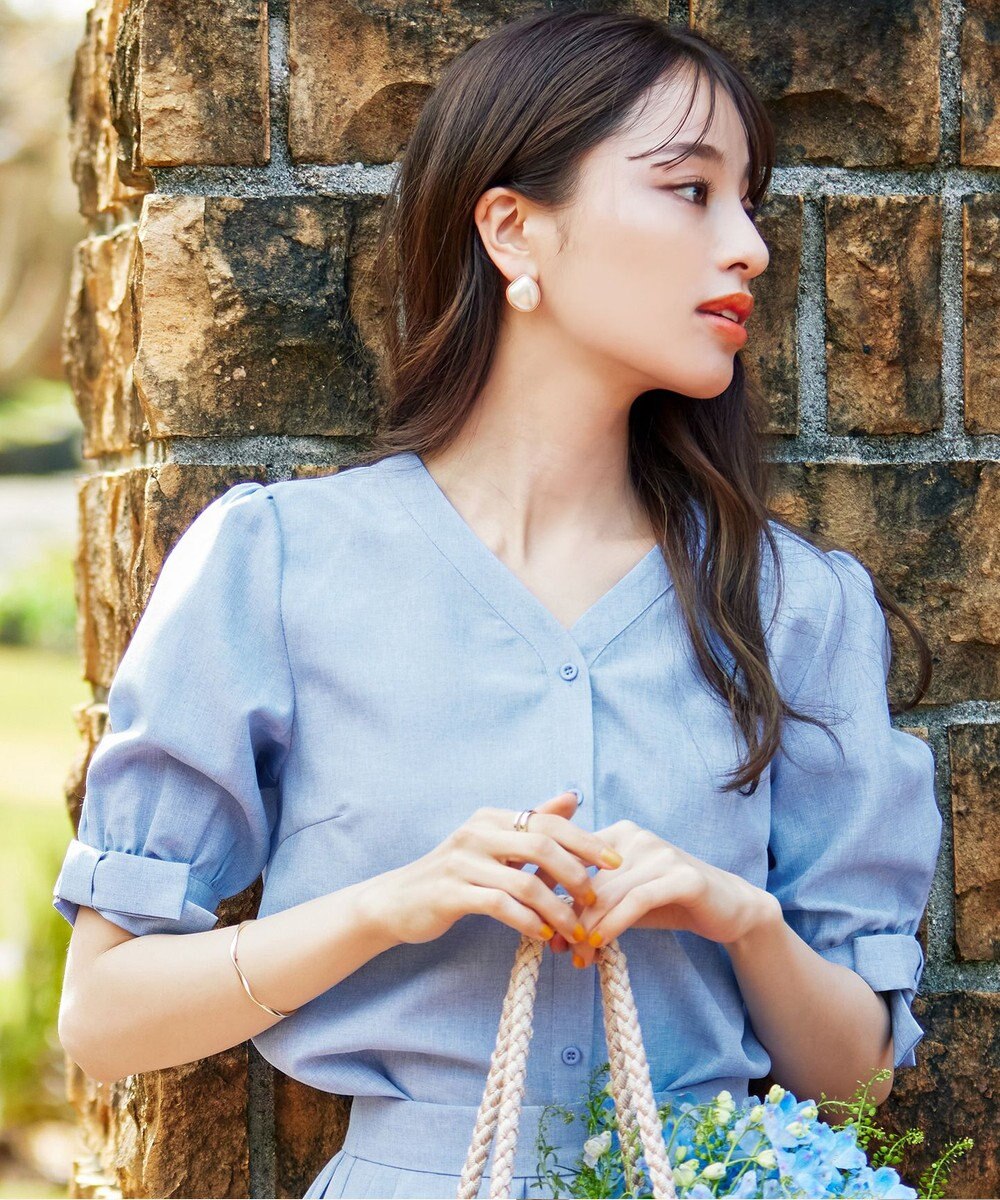 Tiaclasse 縁ありパールピアス 