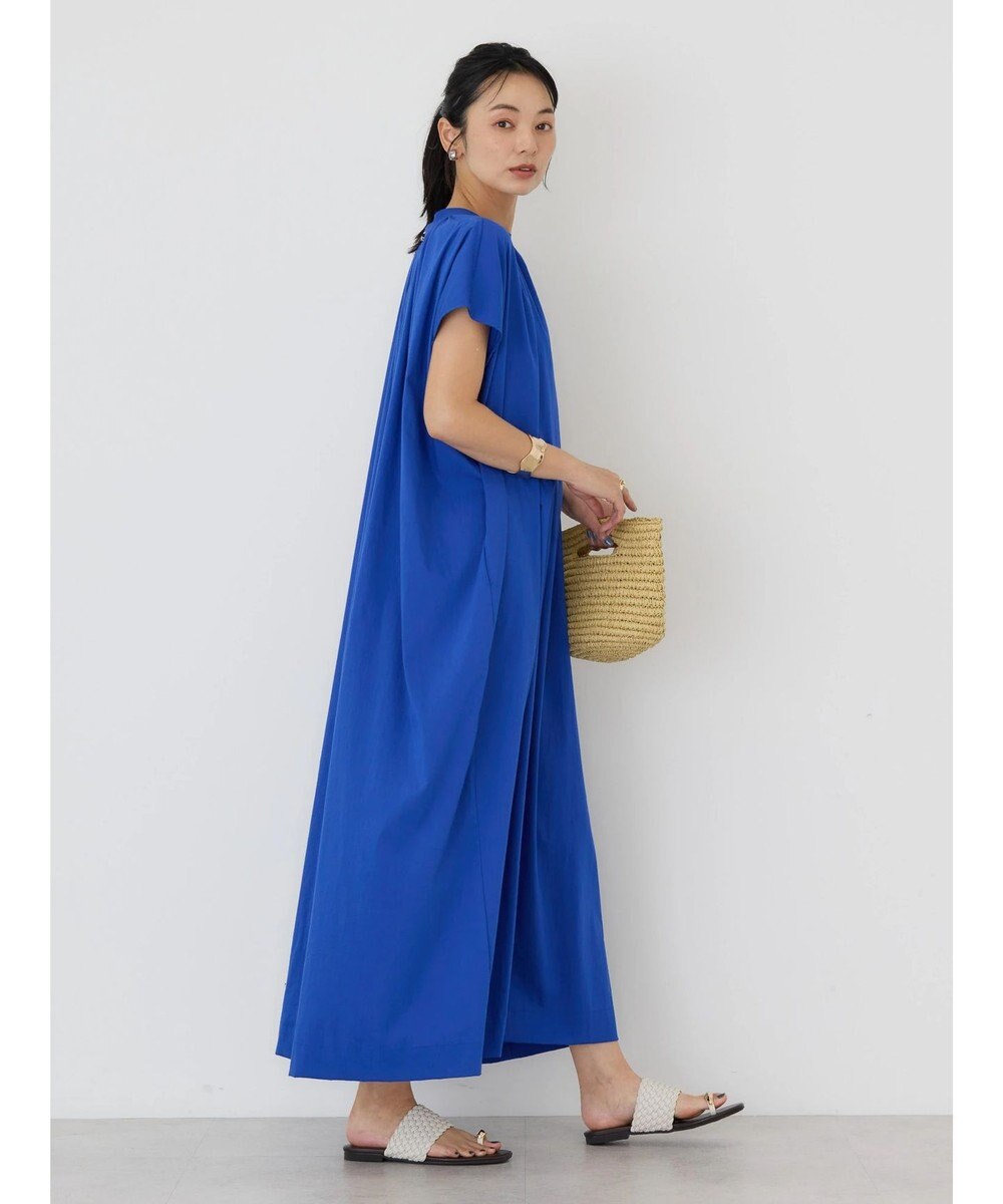 AMERICAN HOLIC 接触冷感丈違いフレンチスリーブワンピース 