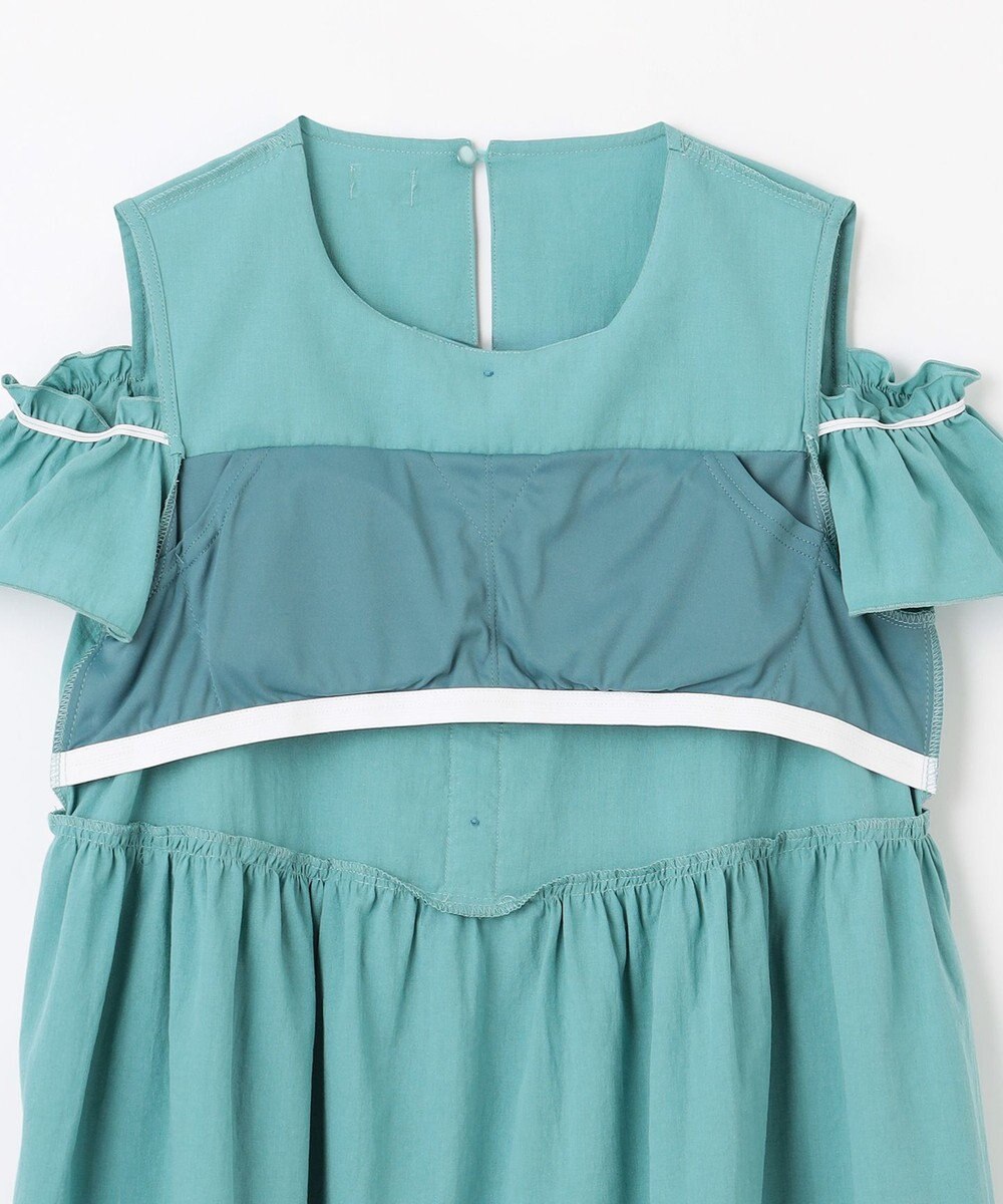 組曲 KIDS 【UVケア】【150-160㎝】バイカラー ワンピース 