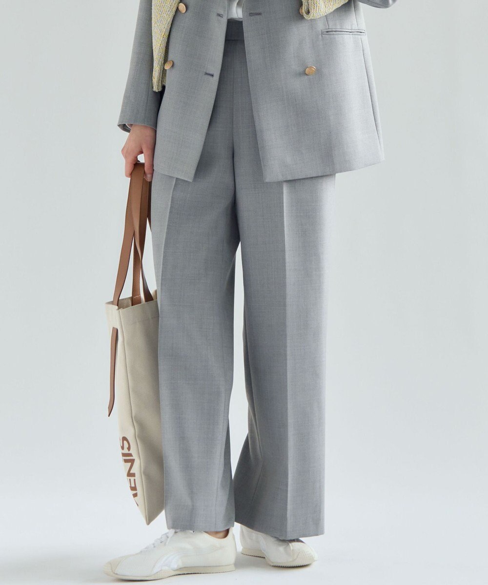 23区 S 【先行予約】TWギャバジン ワイドパンツ 