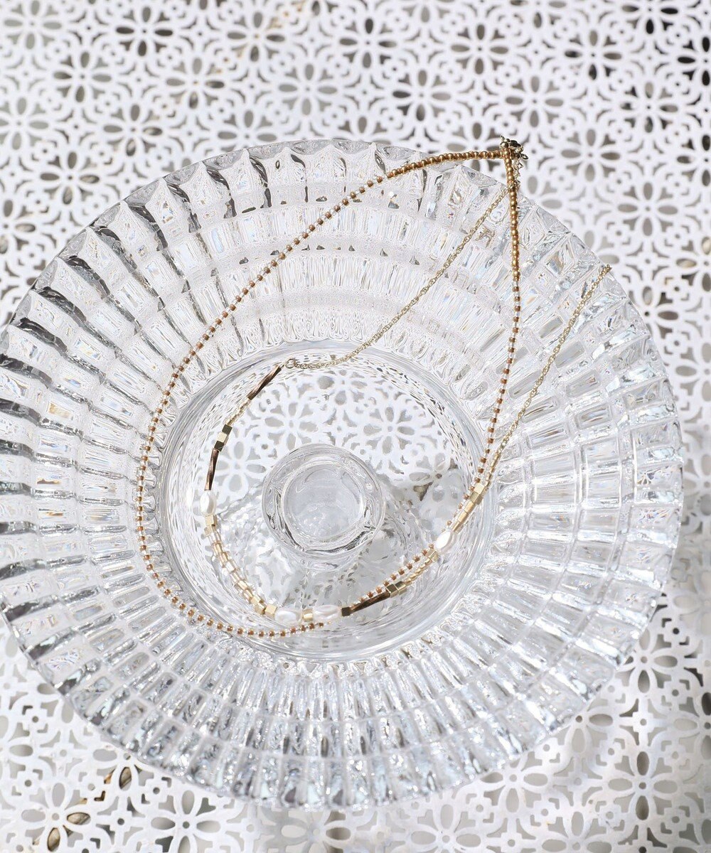 Green Parks ｅｖｅｒｙ　ｗａｌｋ．２点セットビーズＭＩＸネックレス 