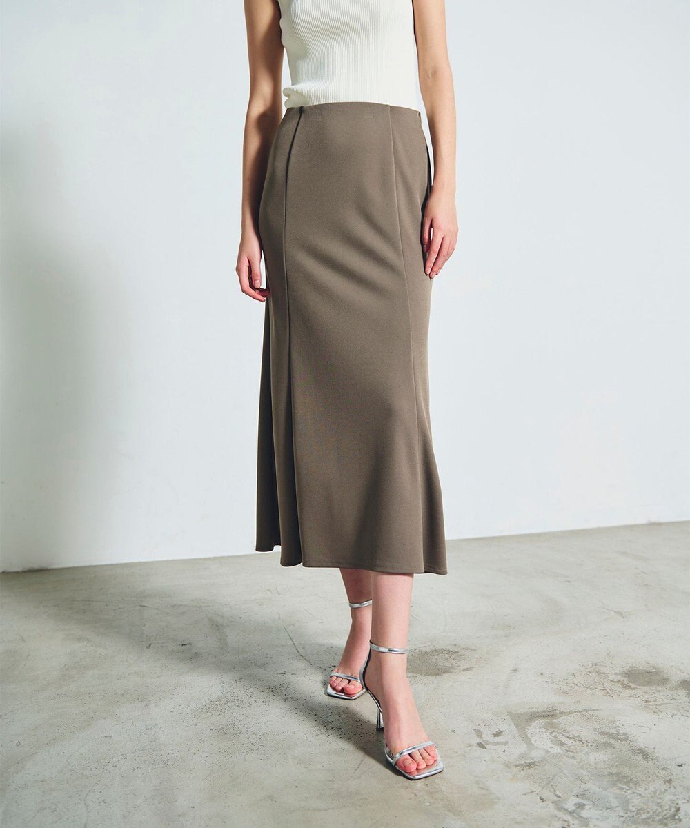 GRACE CONTINENTAL トリアセニットマーメイドスカート 