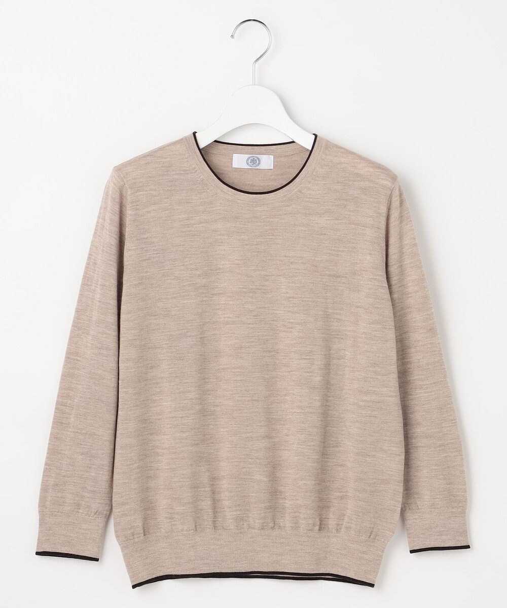 J.PRESS LADIES トリムツイン ニット 