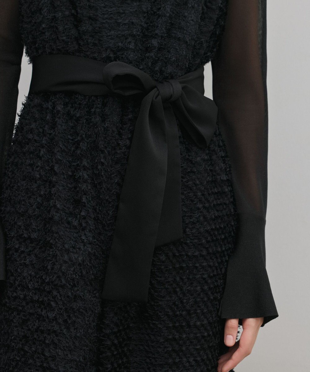 GRACE CONTINENTAL カットジャガードサロペット 