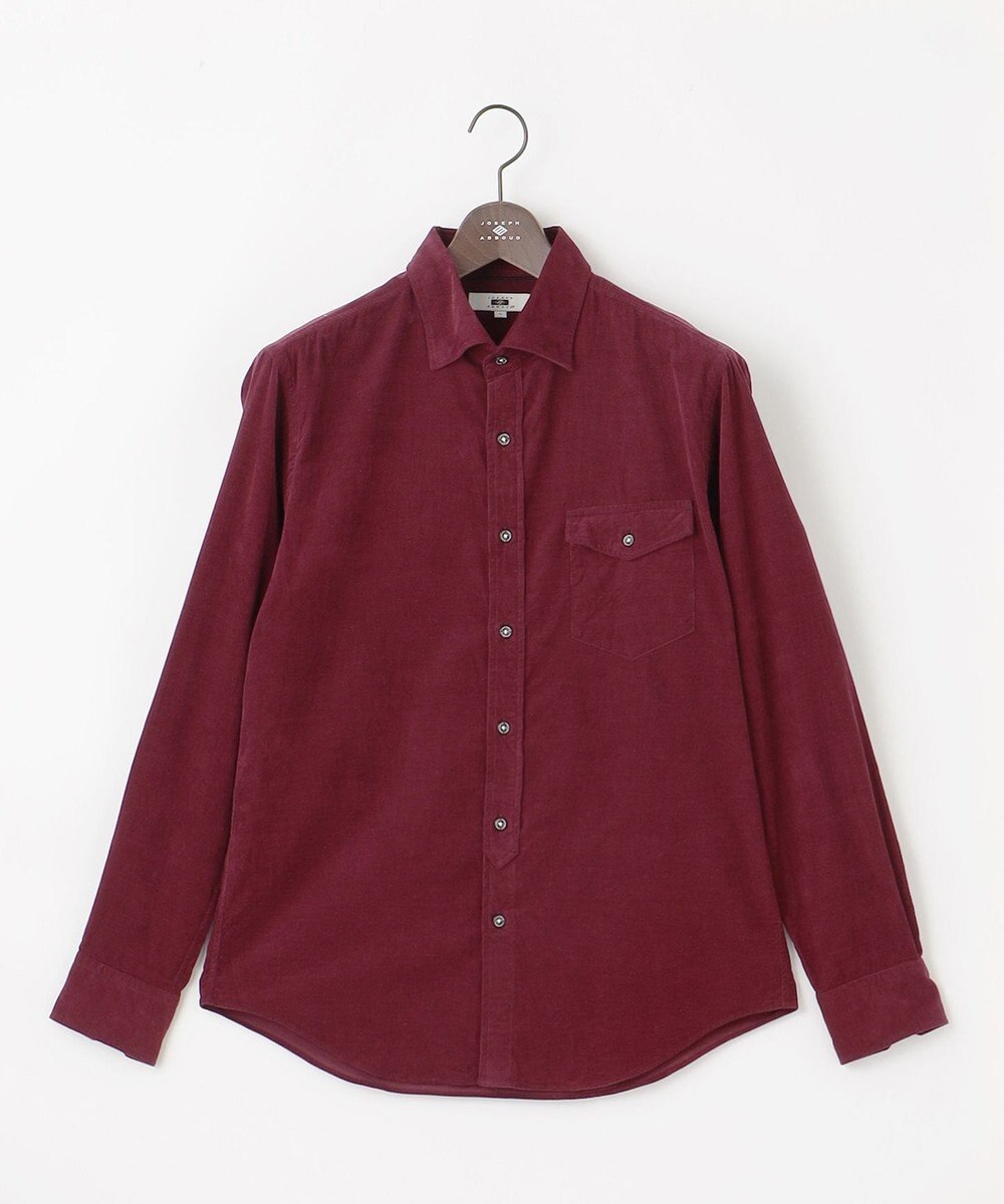 JOSEPH ABBOUD 【キングサイズ・ストレッチ】コーデュロイ シャツ 