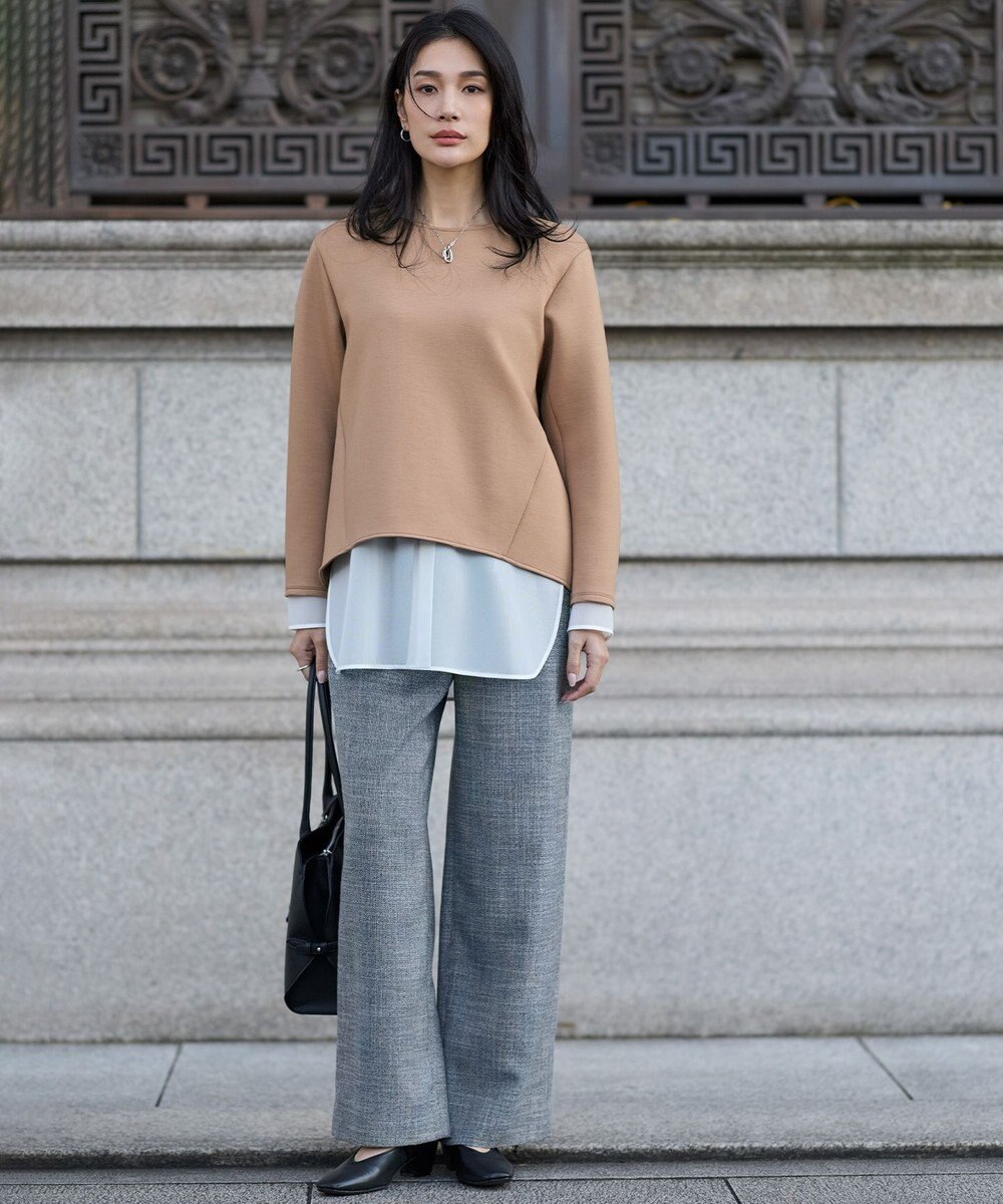 ICB 【先行予約・A4サイズ収納可】ラウンドボストントート 