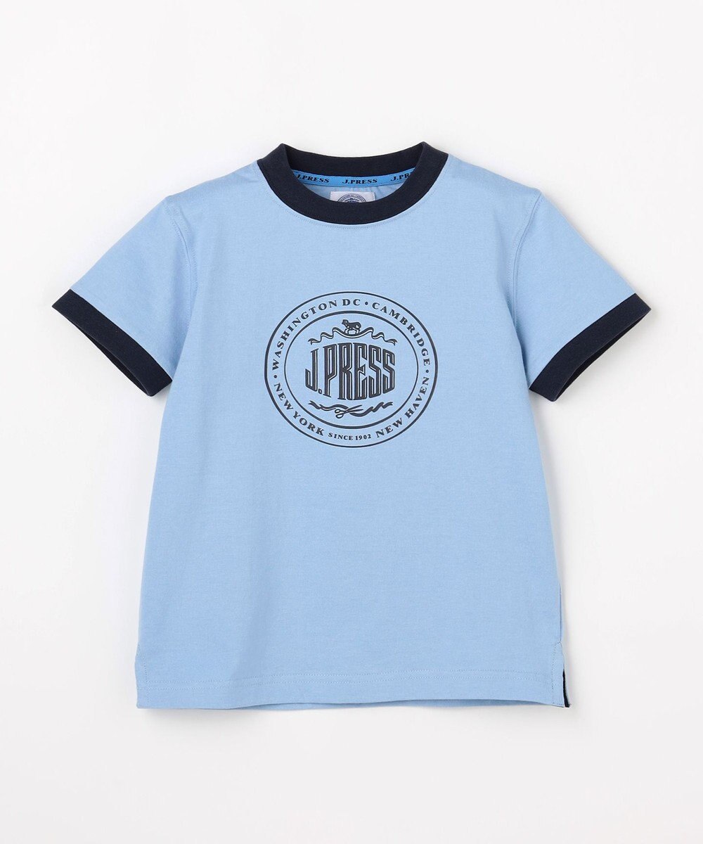 J.PRESS KIDS 【100-130cm】ビックロゴリンガー 半袖Ｔシャツ 