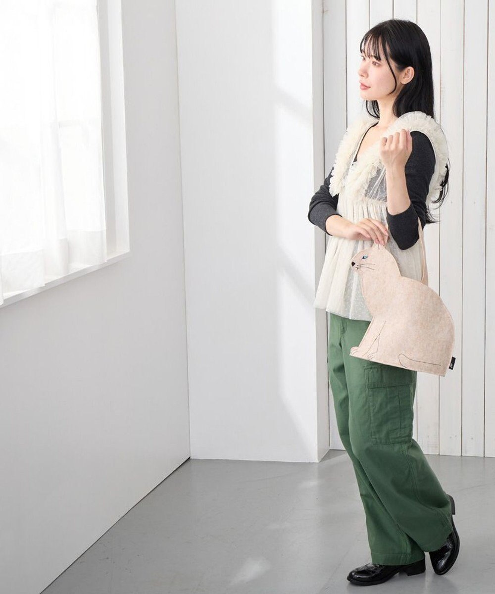 ROOTOTE 3621【ネコトート】EU.デリ.オスワリネコ-B 