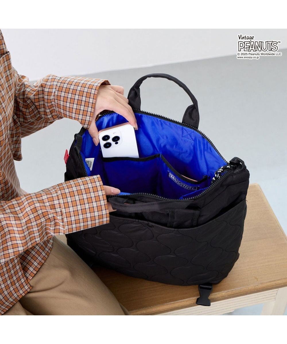 ROOTOTE 8457【スヌーピー】IP.セオルー.パフ.ピーナッツ-0R 
