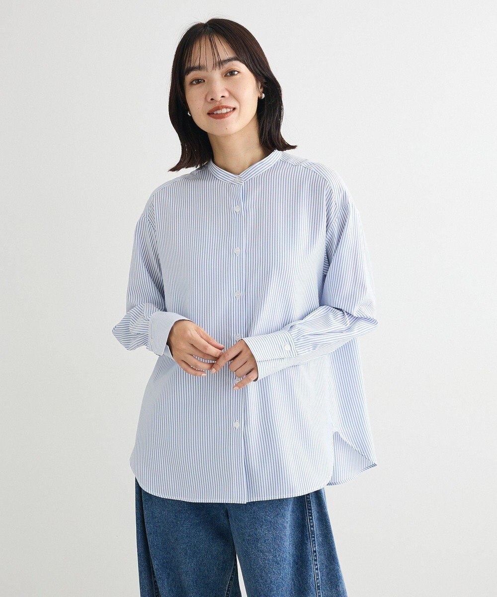 Green Parks バンドカラーインナーシャツ 