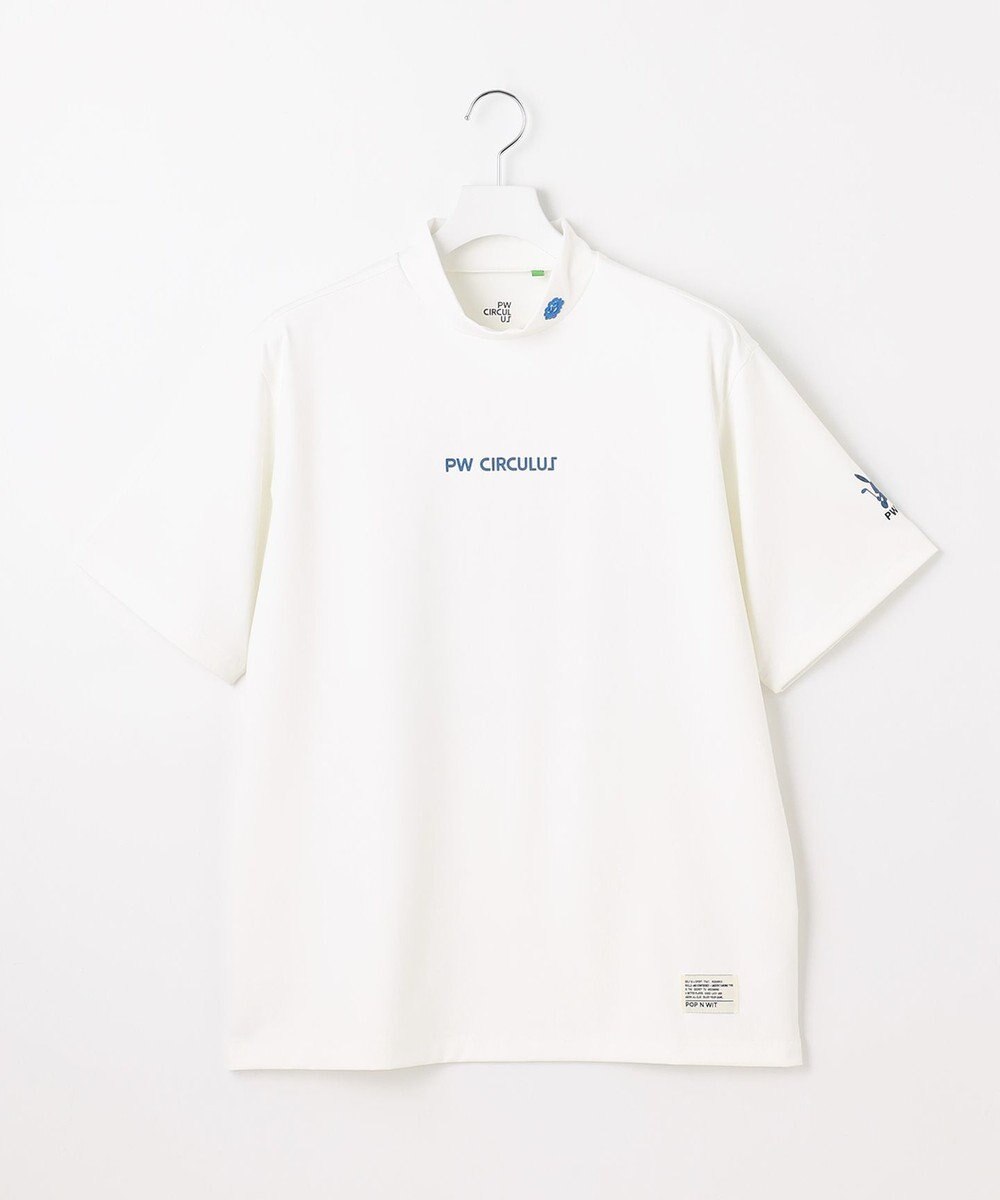 PW CIRCULUS 【吸水速乾 / UV遮蔽率99.5% UVカット / ストレッチ】【MEN】アニマルグラフィックモックT ゴルフ 