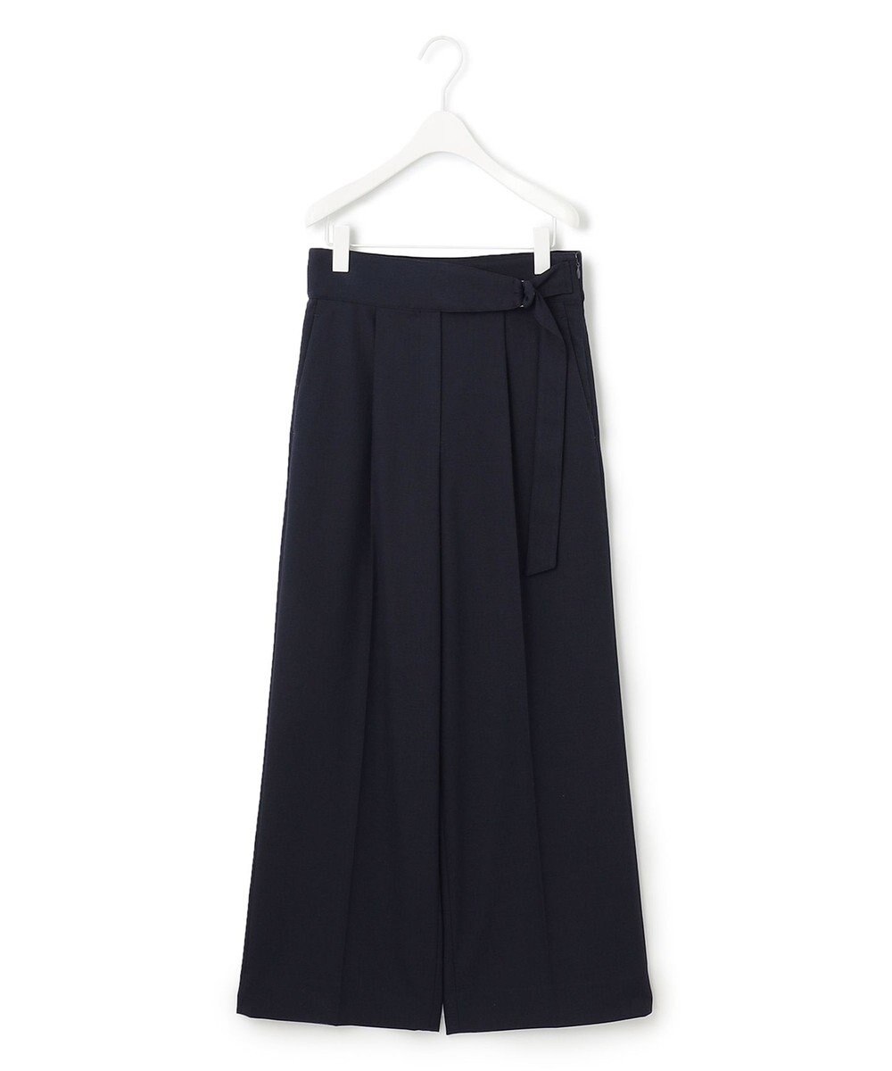 ICB 【洗える】Vi/Peブッチャー タックワイドパンツ 