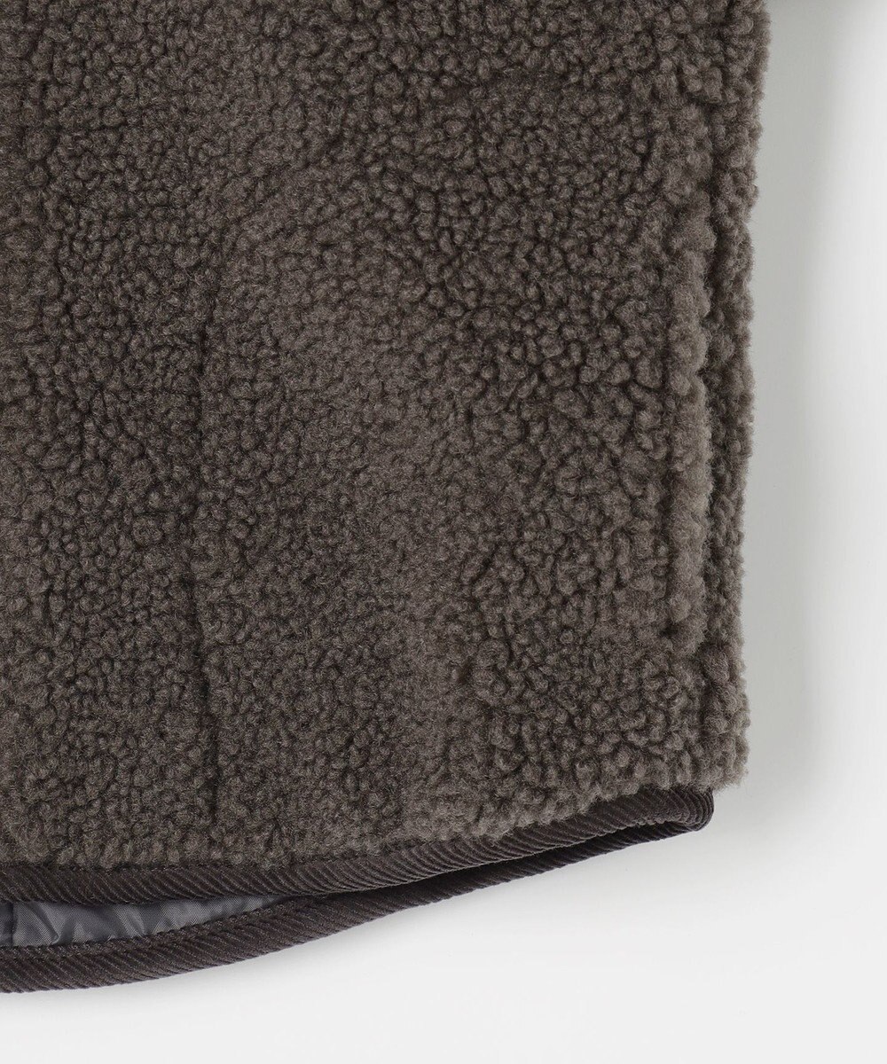 J.PRESS KIDS 【100-130cm】スタンドカラー ボア ブルゾン 