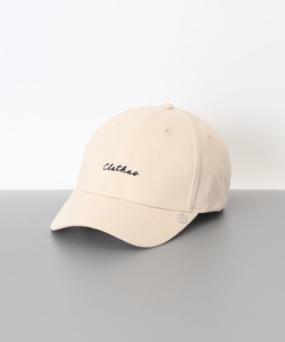 AURORA 【 CLATHAS.（クレイサス）】刺繍チャーム付きキャップ 