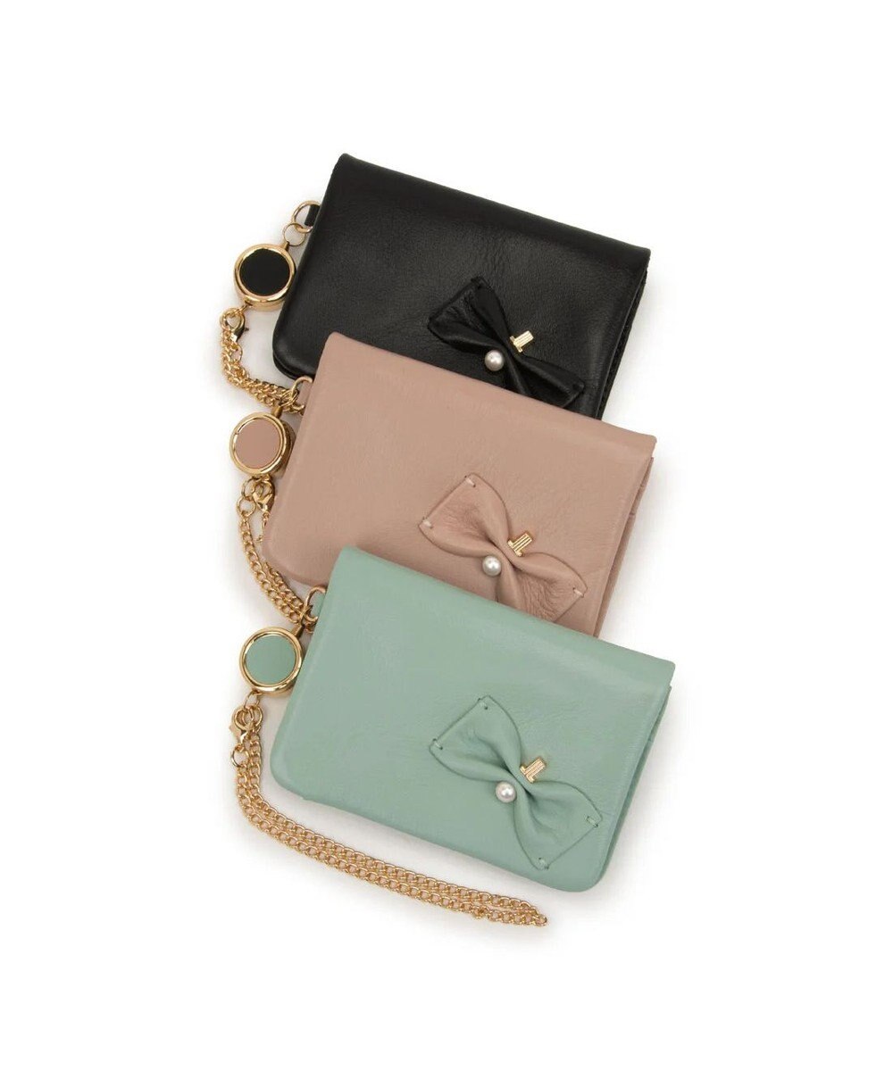 LANVIN en Bleu ペアル 2面パスケース 