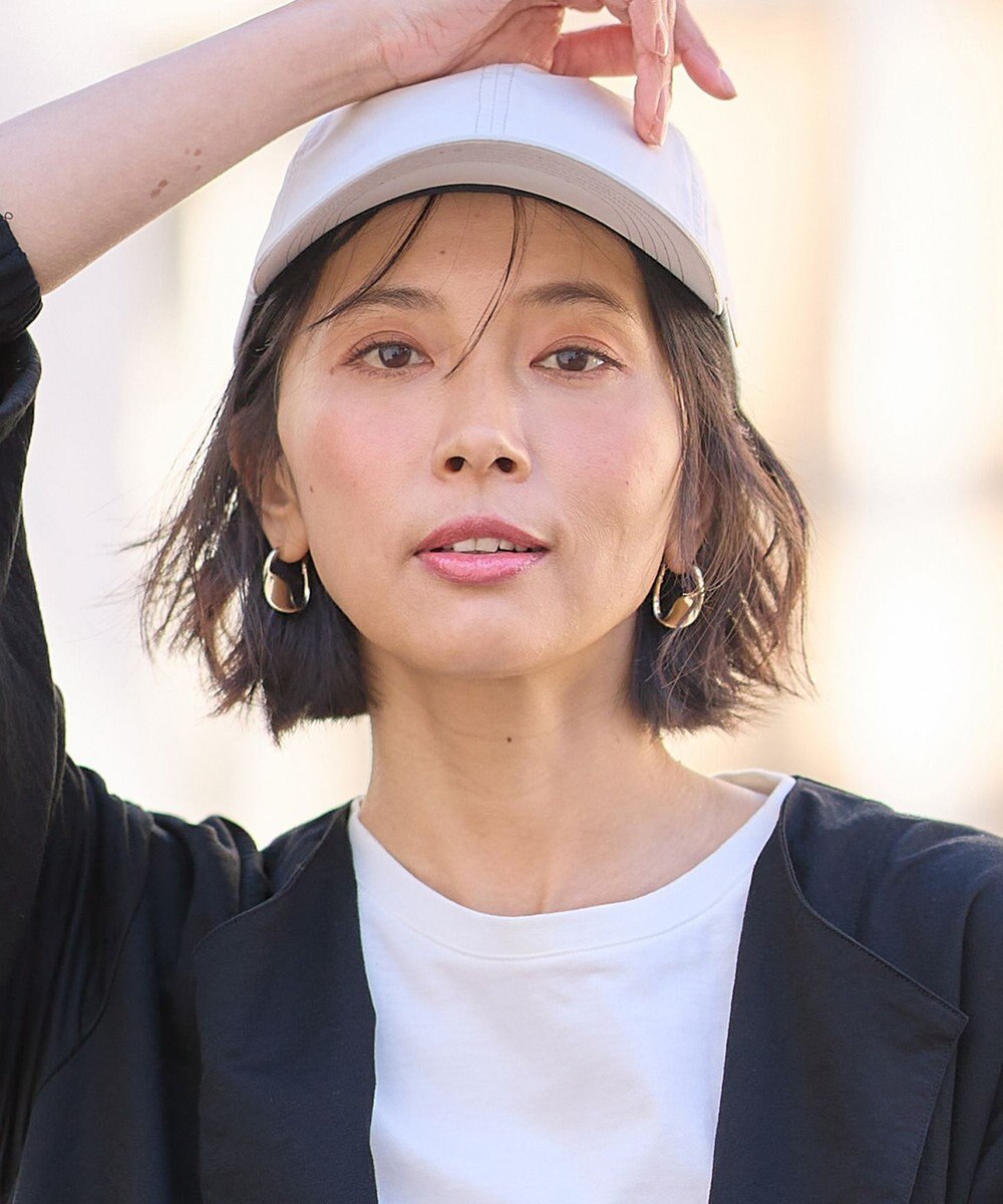 ANY 【WEB限定】メタルフープモチーフピアス(両耳用) 