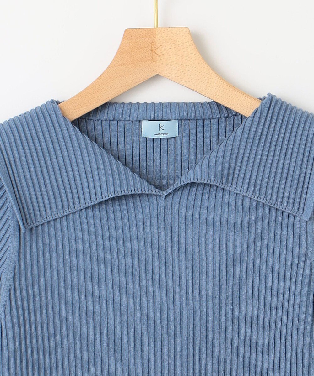 組曲 Elenaリブニット プルオーバー 