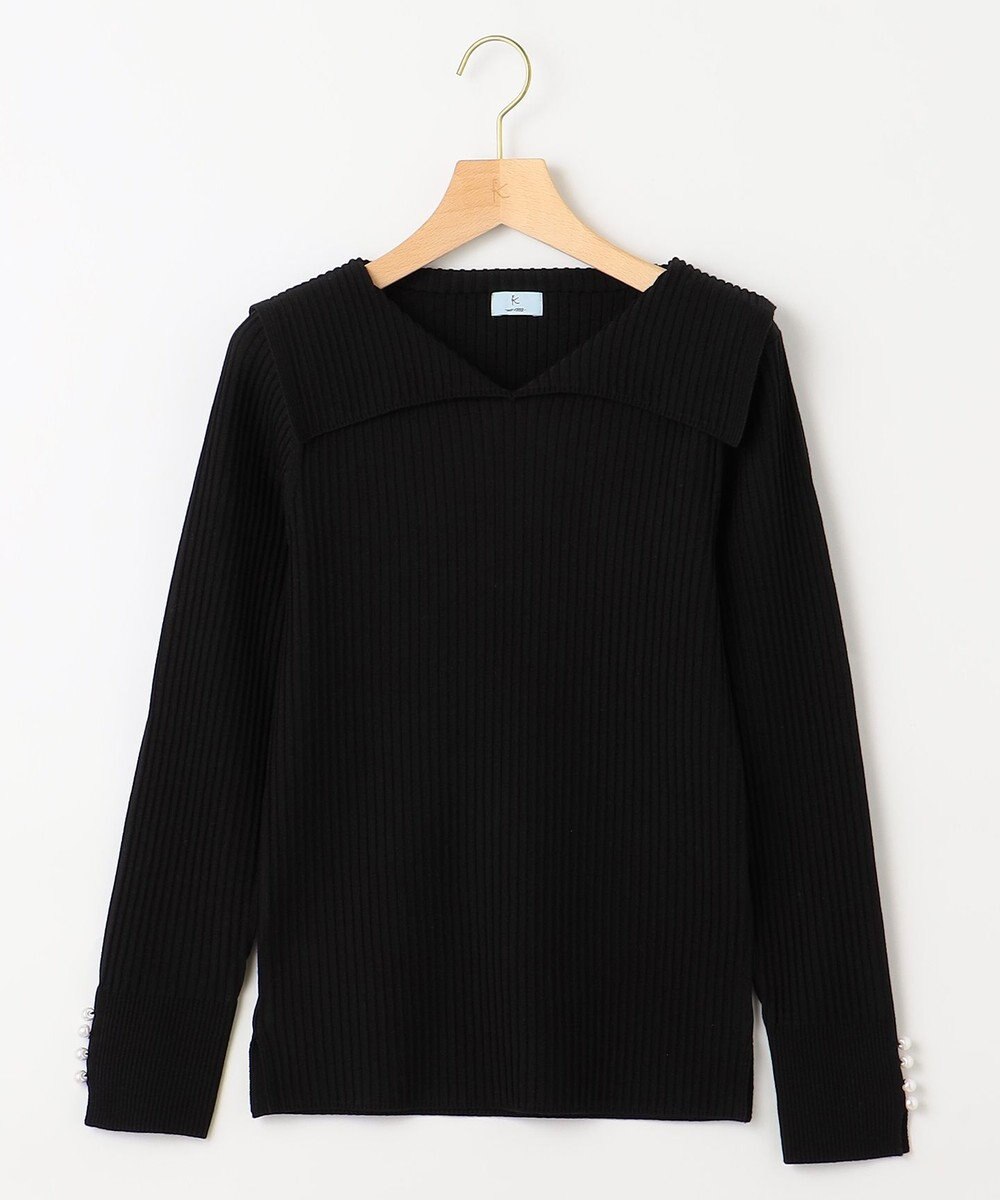 組曲 Elenaリブニット プルオーバー 