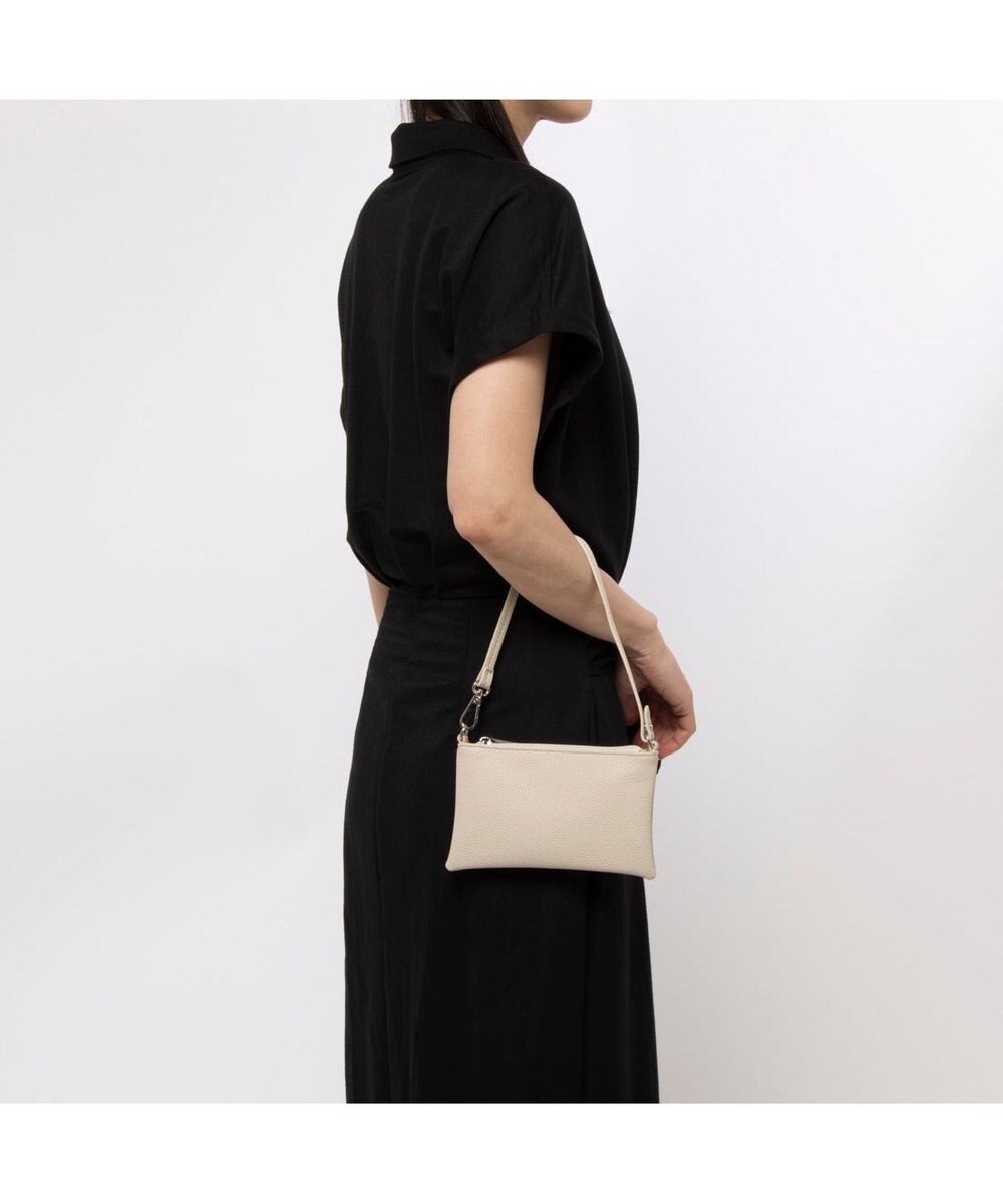 UNBILLION カシュカシュ cachecache / 雑材風アシンメトリートート 